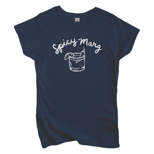 T-Shirt S / Navy Spicy Marg Women's Tee