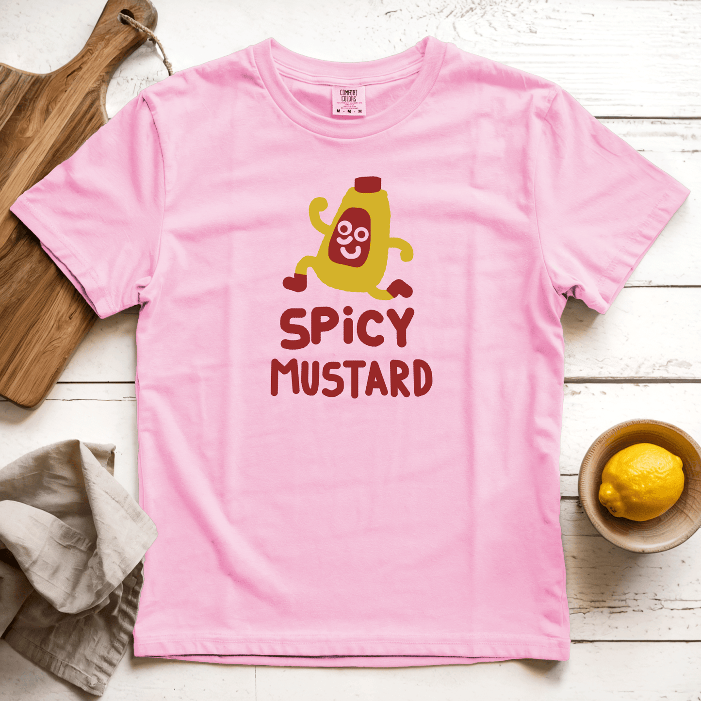 T-Shirts Blossom / S Spicy Mustard: Longoland