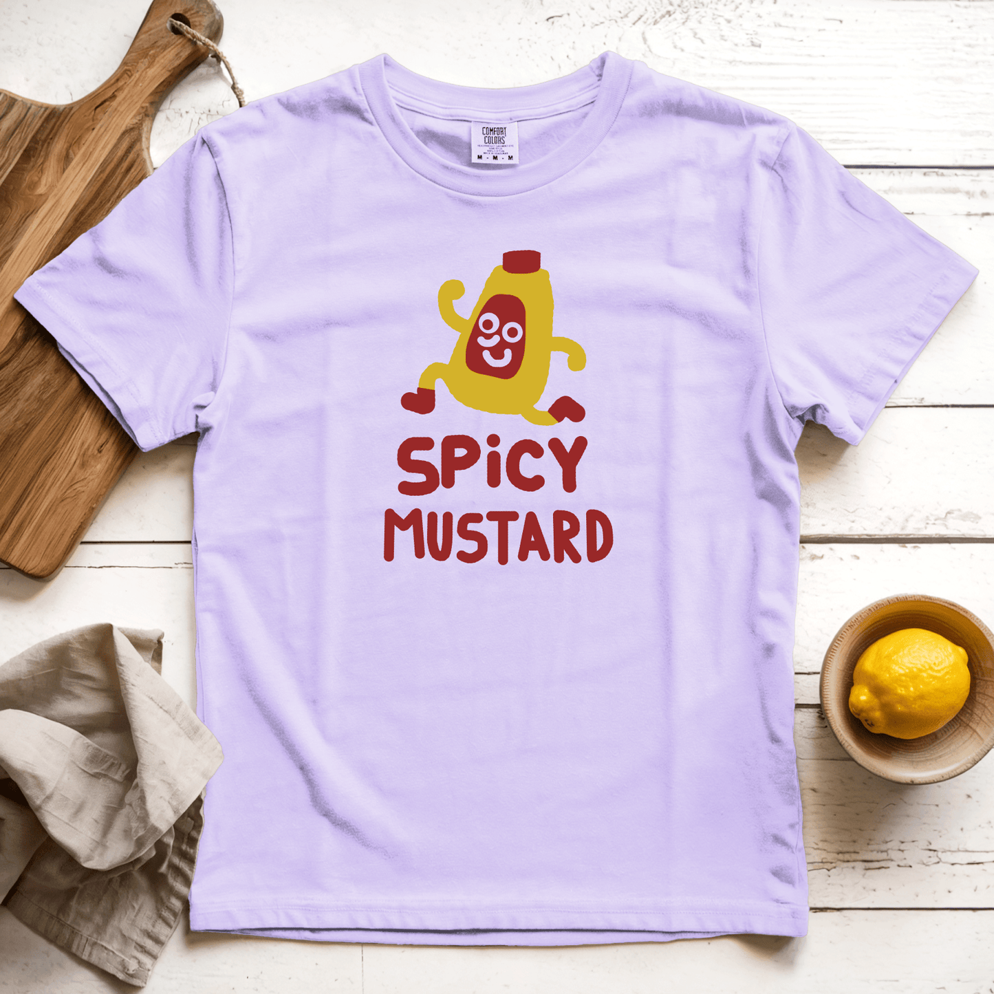 T-Shirts Orchid / S Spicy Mustard: Longoland