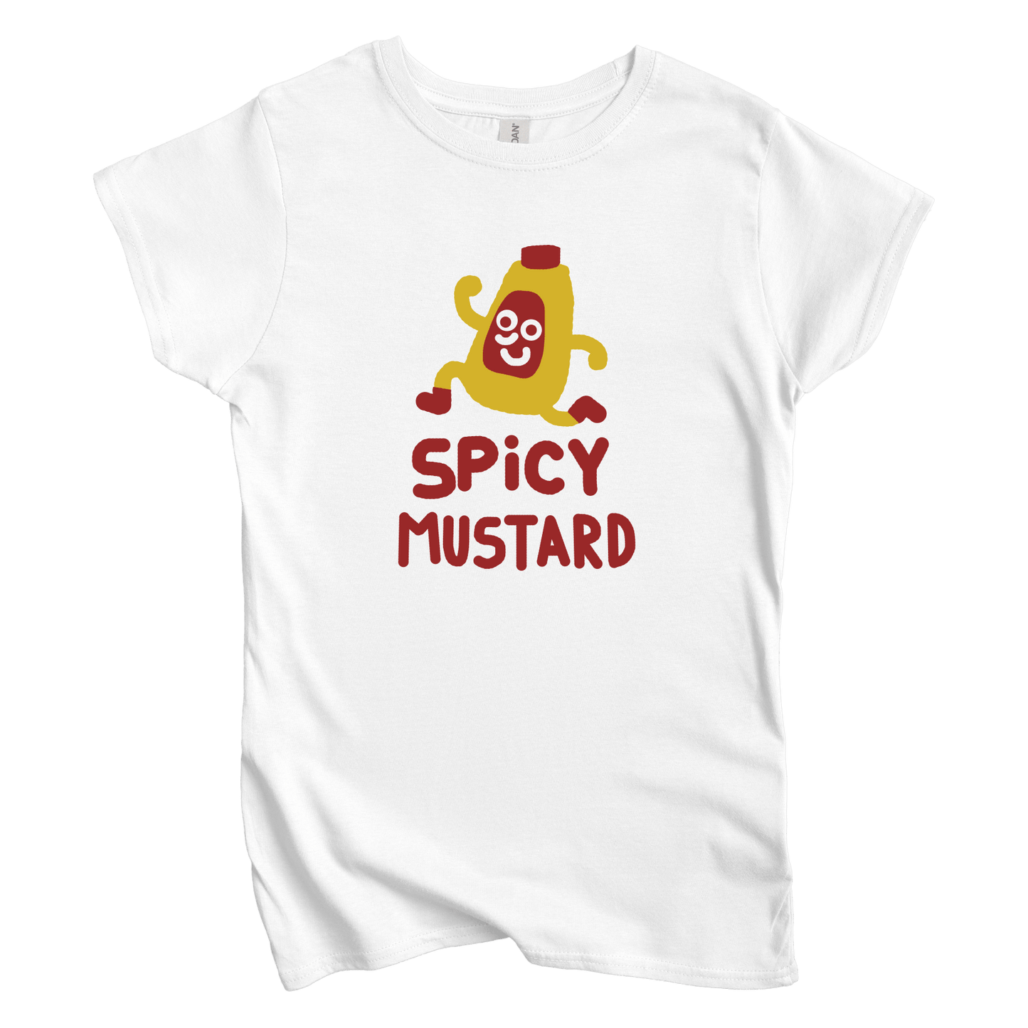 T-Shirts S / White Spicy Mustard: Longoland Women's Tee