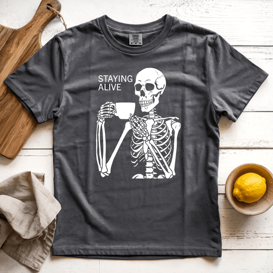 T-Shirt Pepper / S Staying Alive