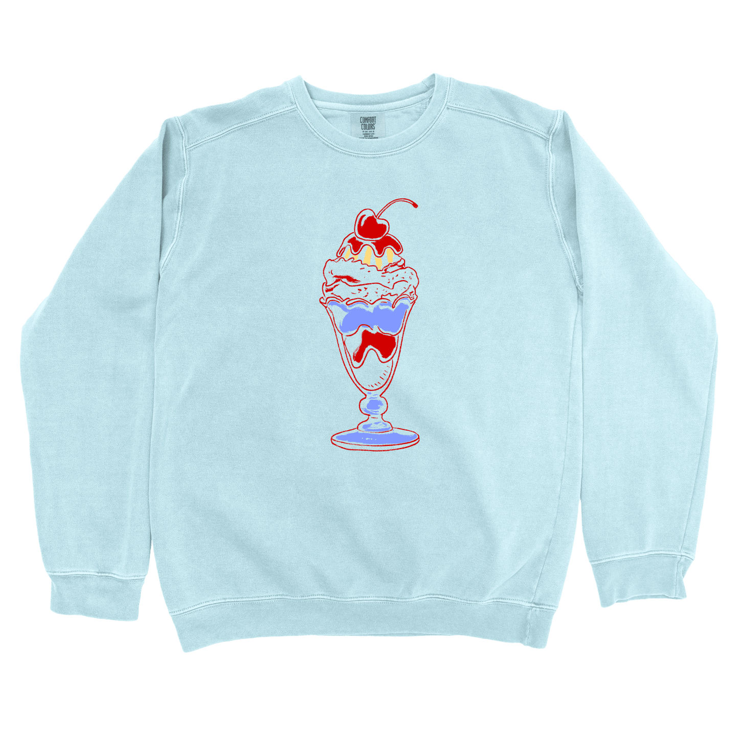 Sweatshirt Chambray / S Sundae: LaeMab Sweatshirt