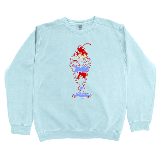 Sweatshirt Chambray / S Sundae: LaeMab Sweatshirt