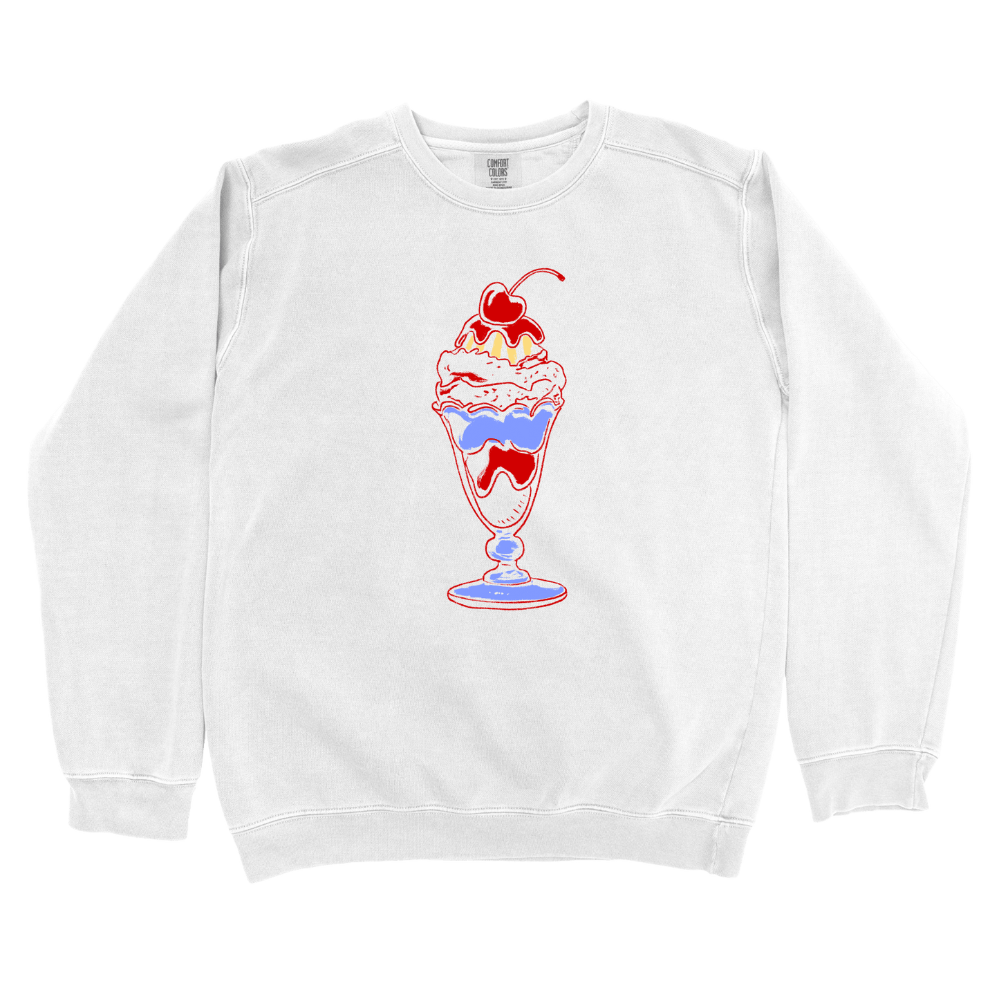 Sweatshirt White / S Sundae: LaeMab Sweatshirt
