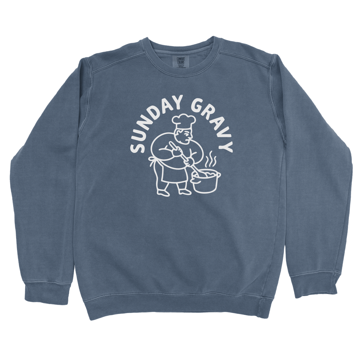 Sweatshirt Denim / S Sunday Gravy Sweatshirt