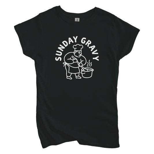 T-Shirts S / Black Sunday Gravy Women's Tee
