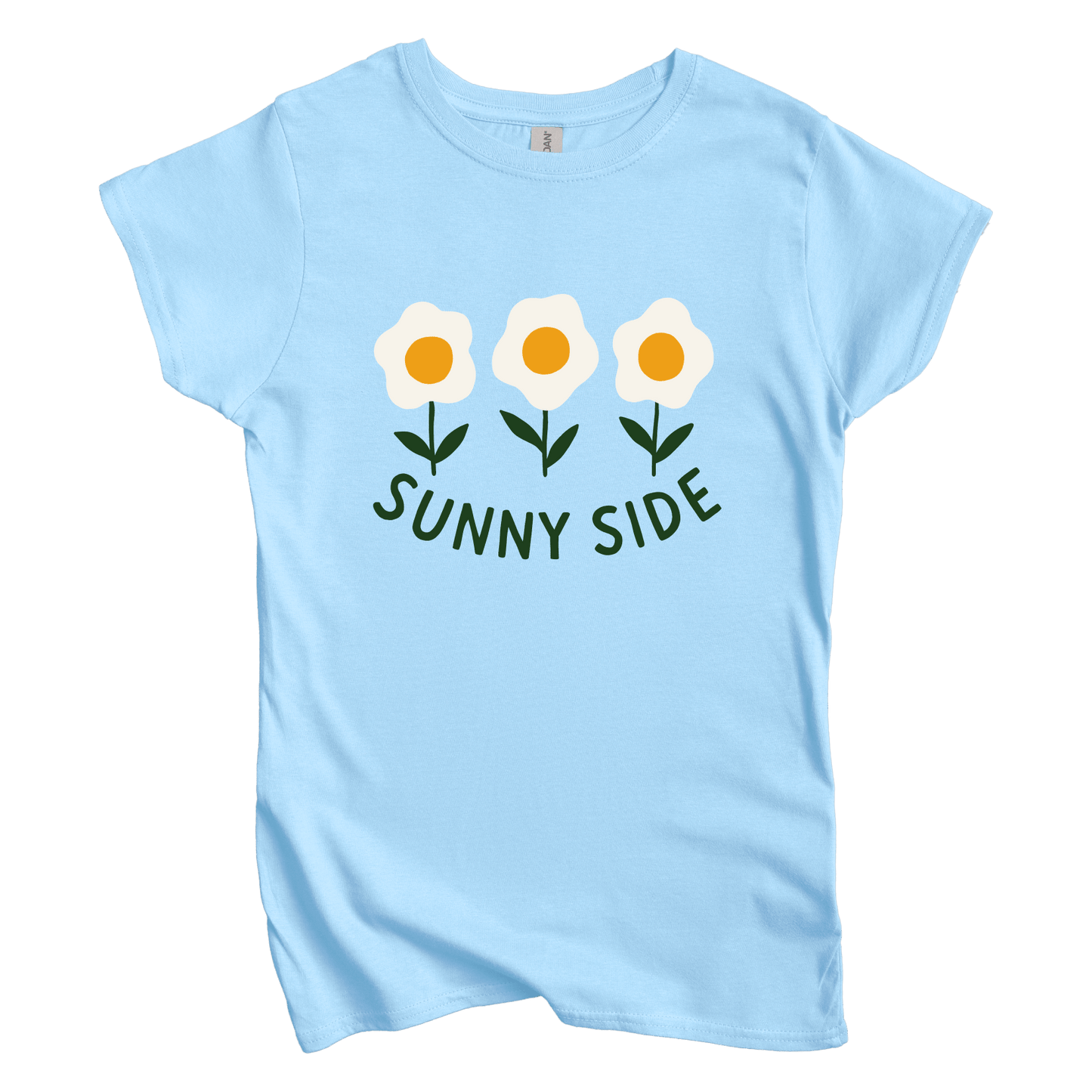 T-Shirt M / Light Blue Sunny Side Women's Tee