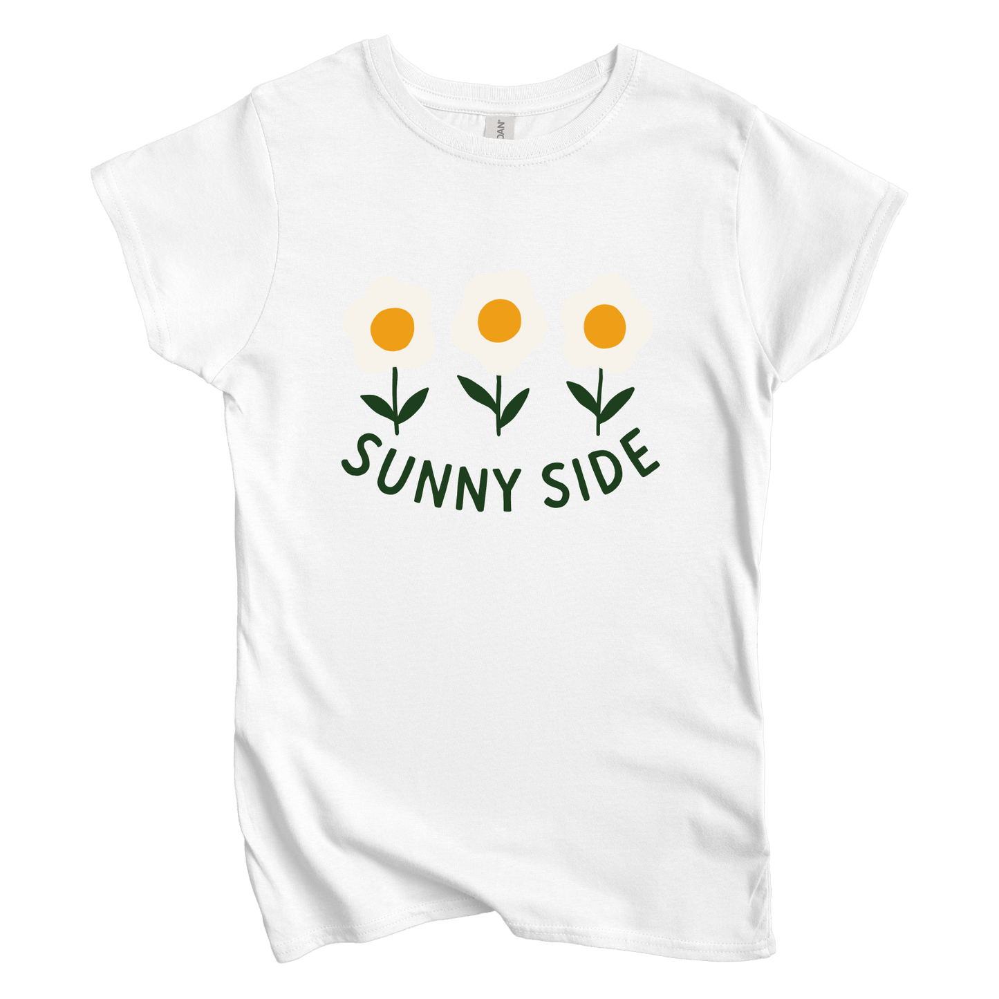 T-Shirt M / White Sunny Side Women's Tee