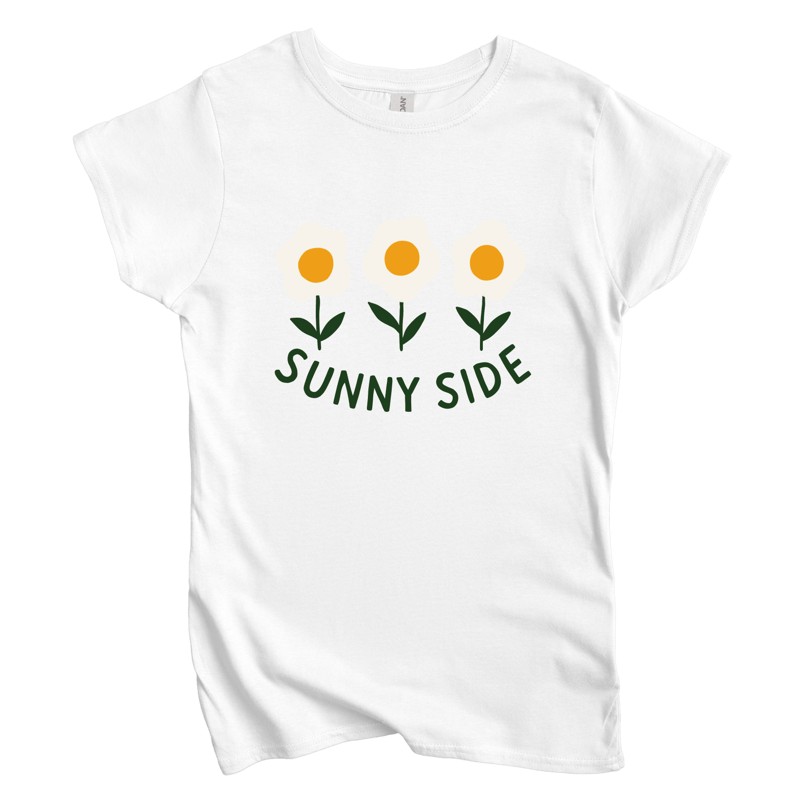 T-Shirt M / White Sunny Side Women's Tee