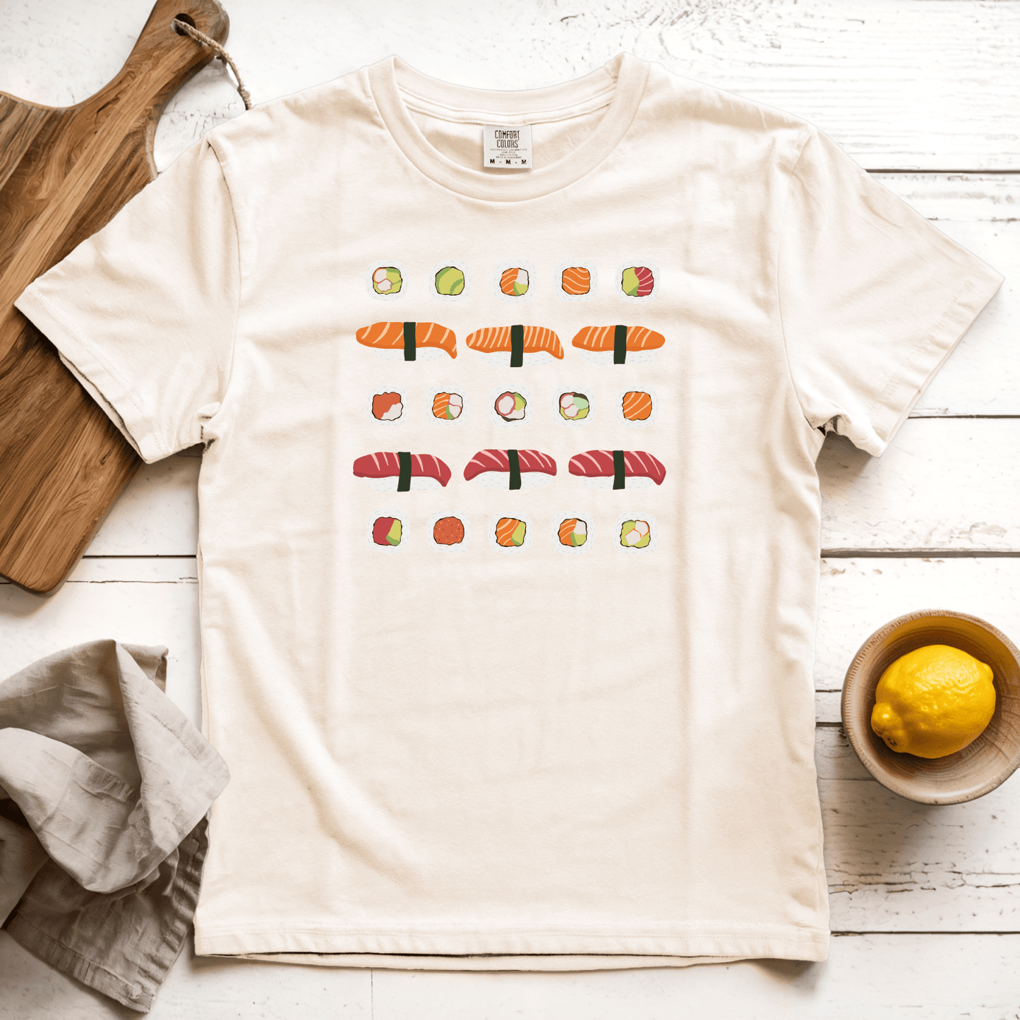 T-Shirts Ivory / S Sushi