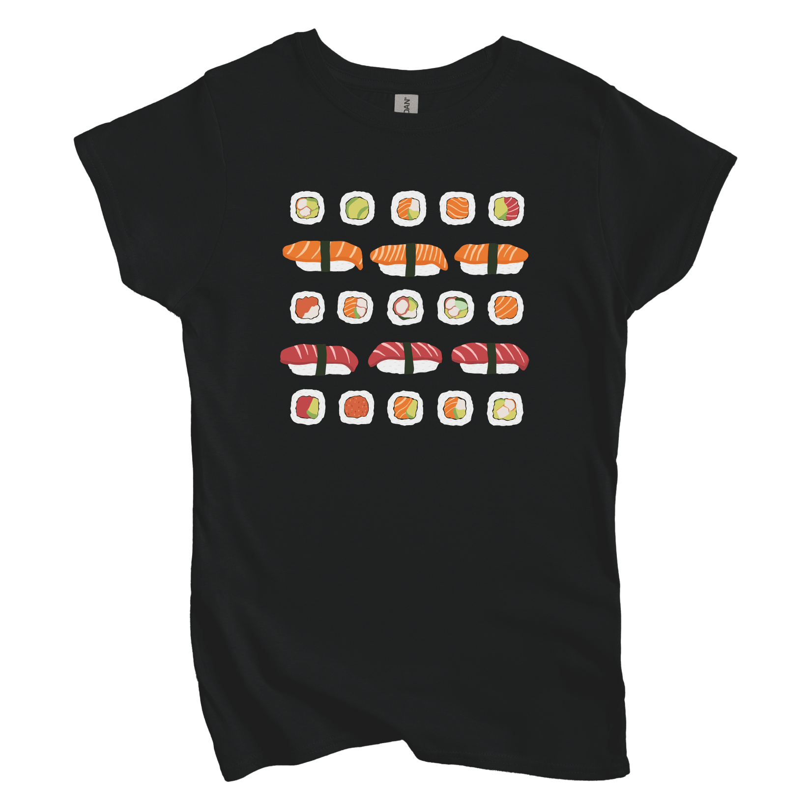 T-Shirt M / Black Sushi Women's Tee