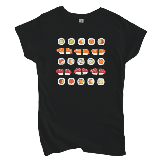 T-Shirt M / Black Sushi Women's Tee