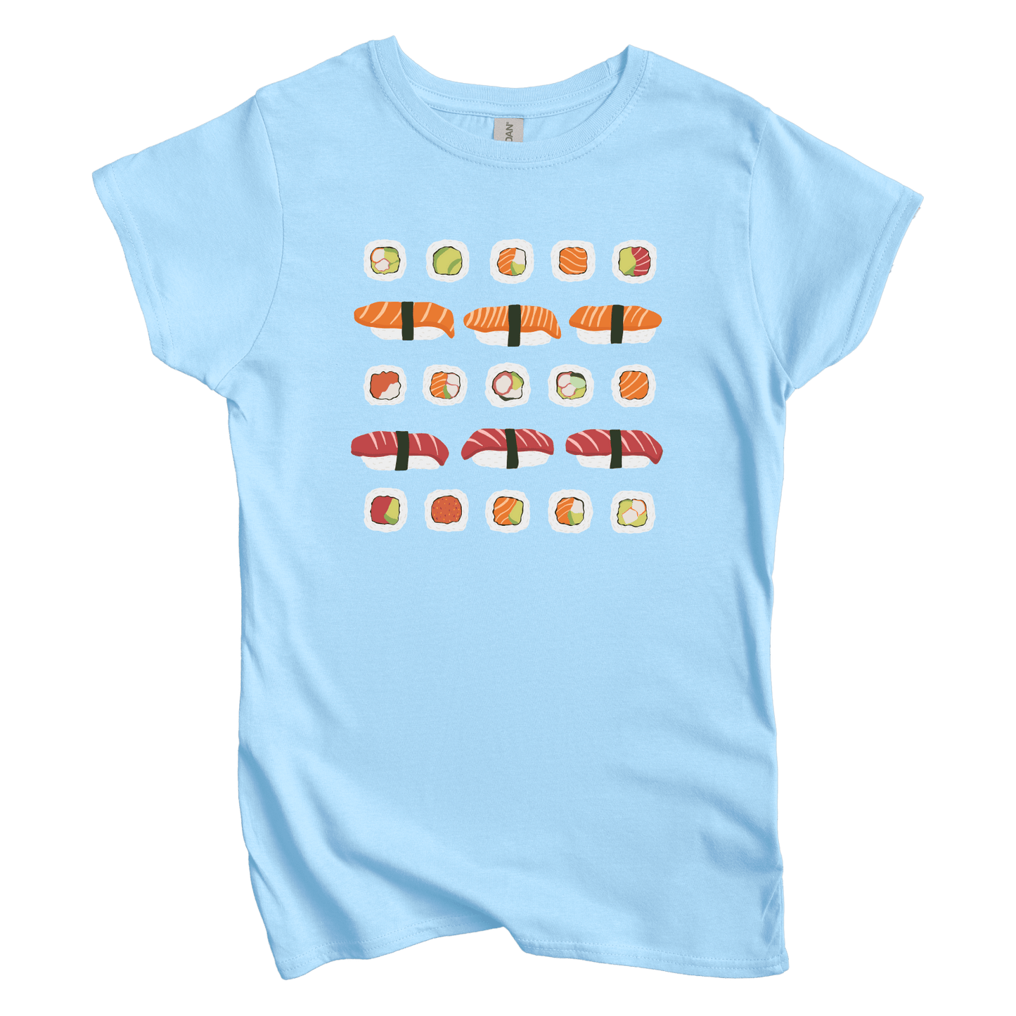 T-Shirt S / Light Blue Sushi Women's Tee