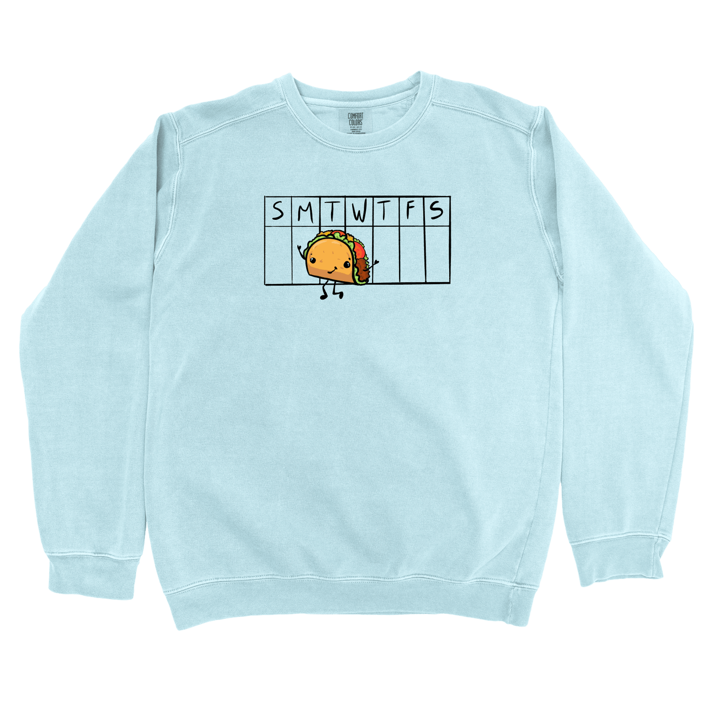 Sweatshirt Chambray / S Taco Tuesday: Micro Barbi Sweatshirt
