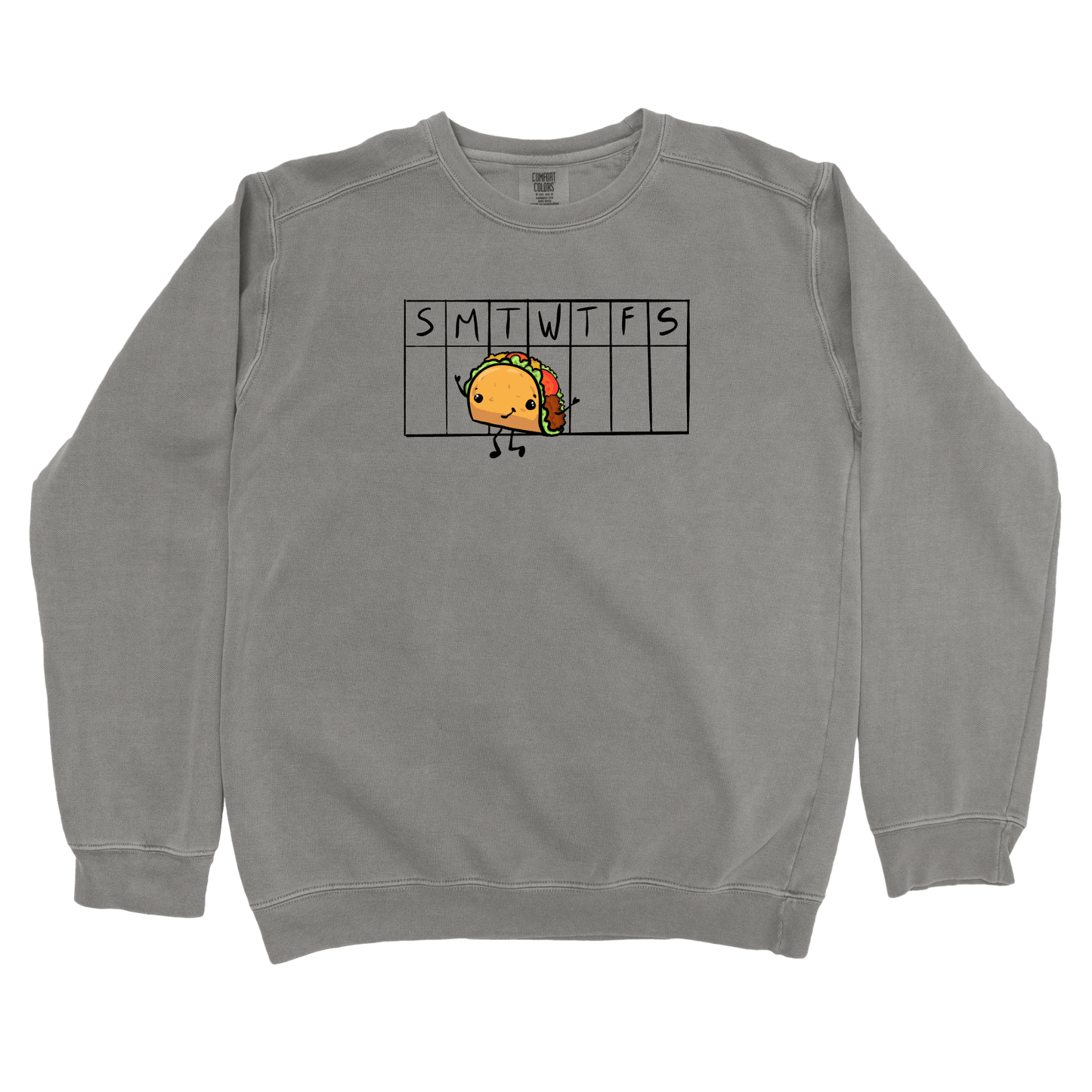 Sweatshirt Grey / S Taco Tuesday: Micro Barbi Sweatshirt