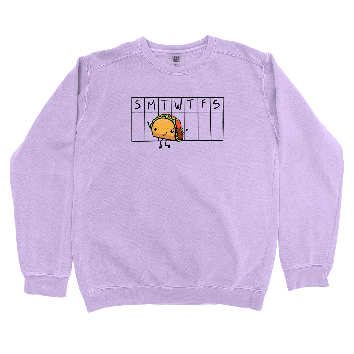 Sweatshirt Orchid / S Taco Tuesday: Micro Barbi Sweatshirt