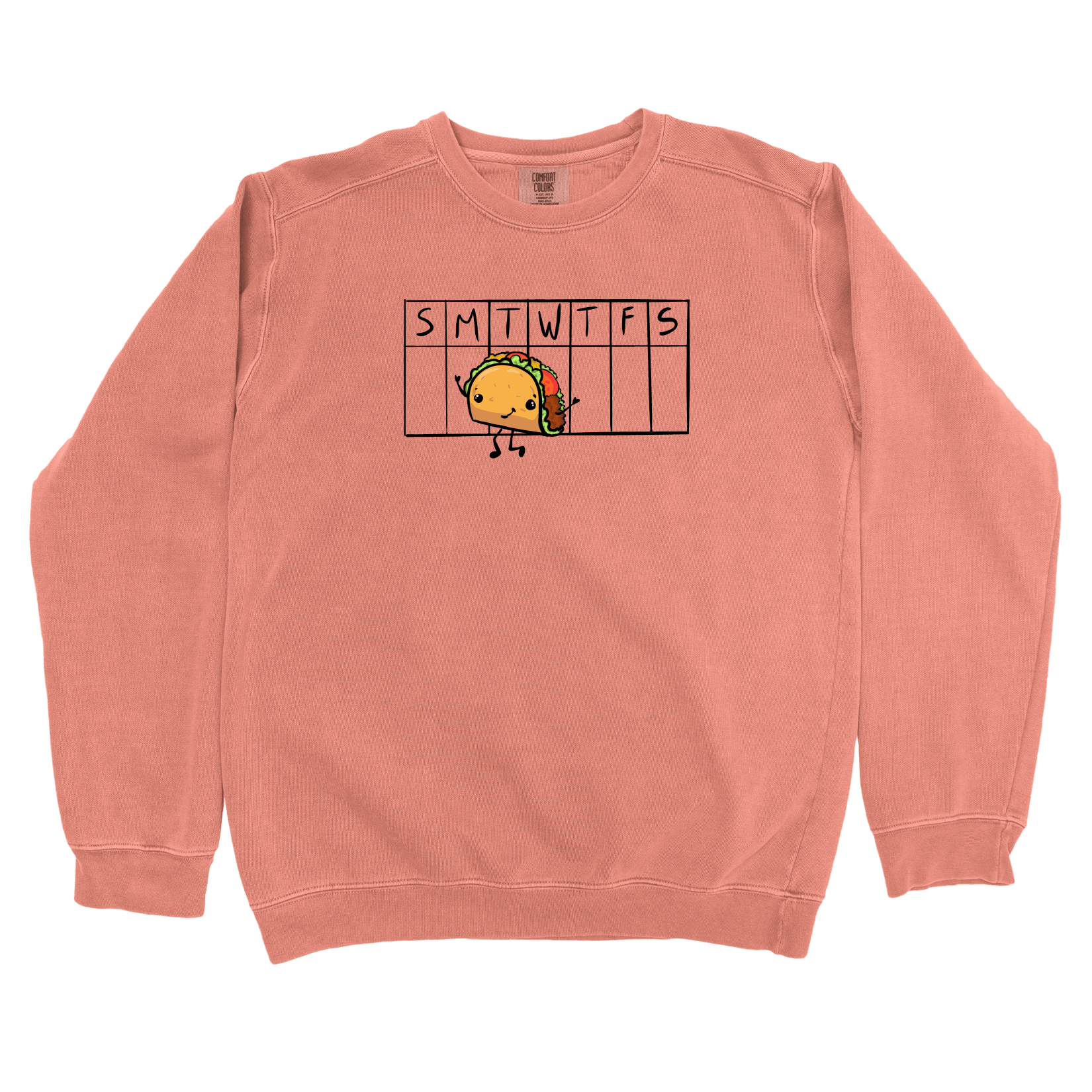 Sweatshirt Terracotta / S Taco Tuesday: Micro Barbi Sweatshirt