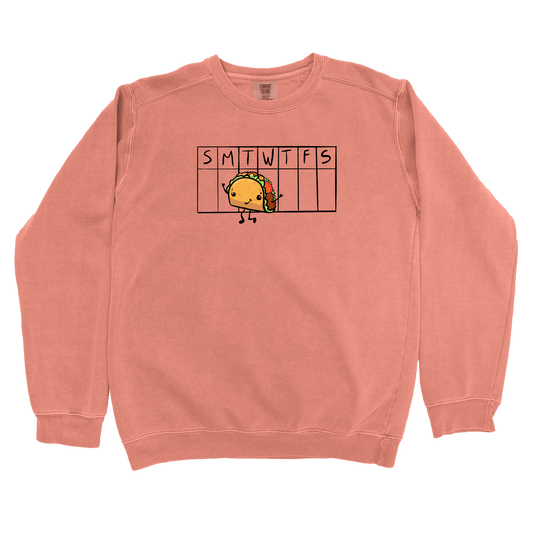 Sweatshirt Terracotta / S Taco Tuesday: Micro Barbi Sweatshirt