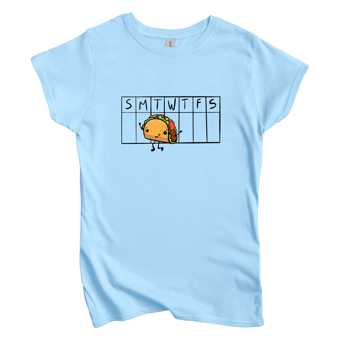 T-Shirt S / Light Blue Taco Tuesday: Micro Barbi Women's Tee