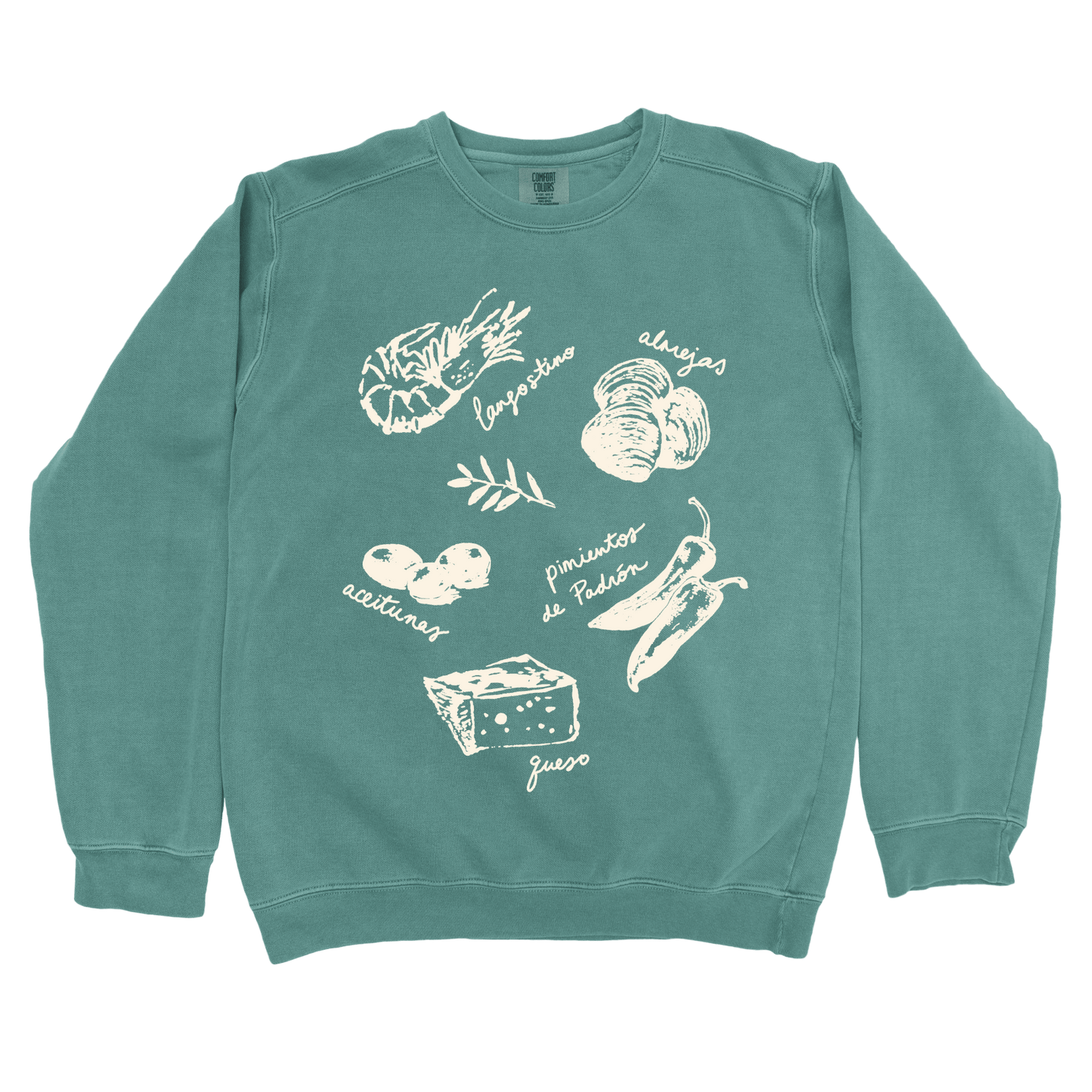 Sweatshirt Blue Spruce / S Tapas: LaeMab Sweatshirt