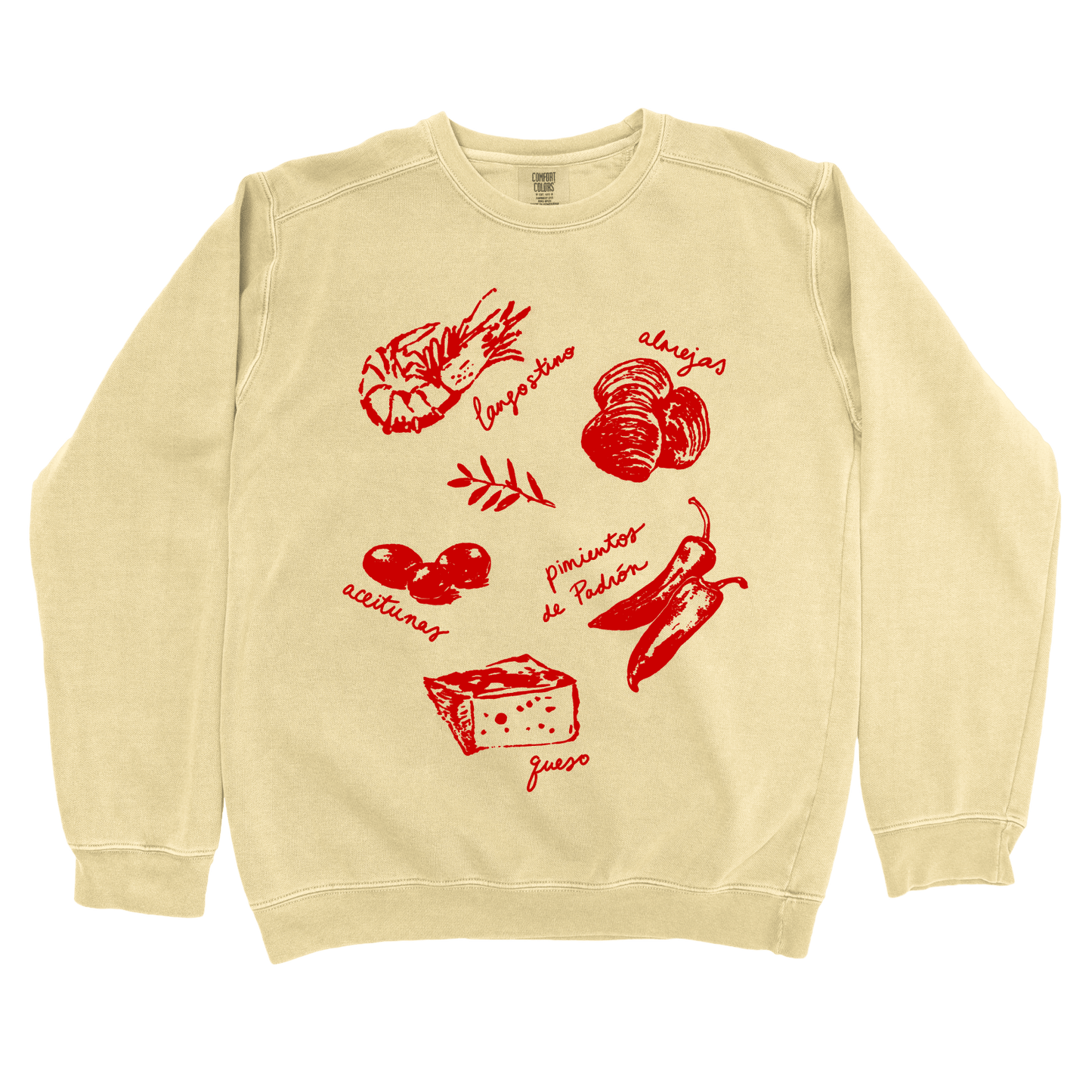Sweatshirt Butter / S Tapas: LaeMab Sweatshirt