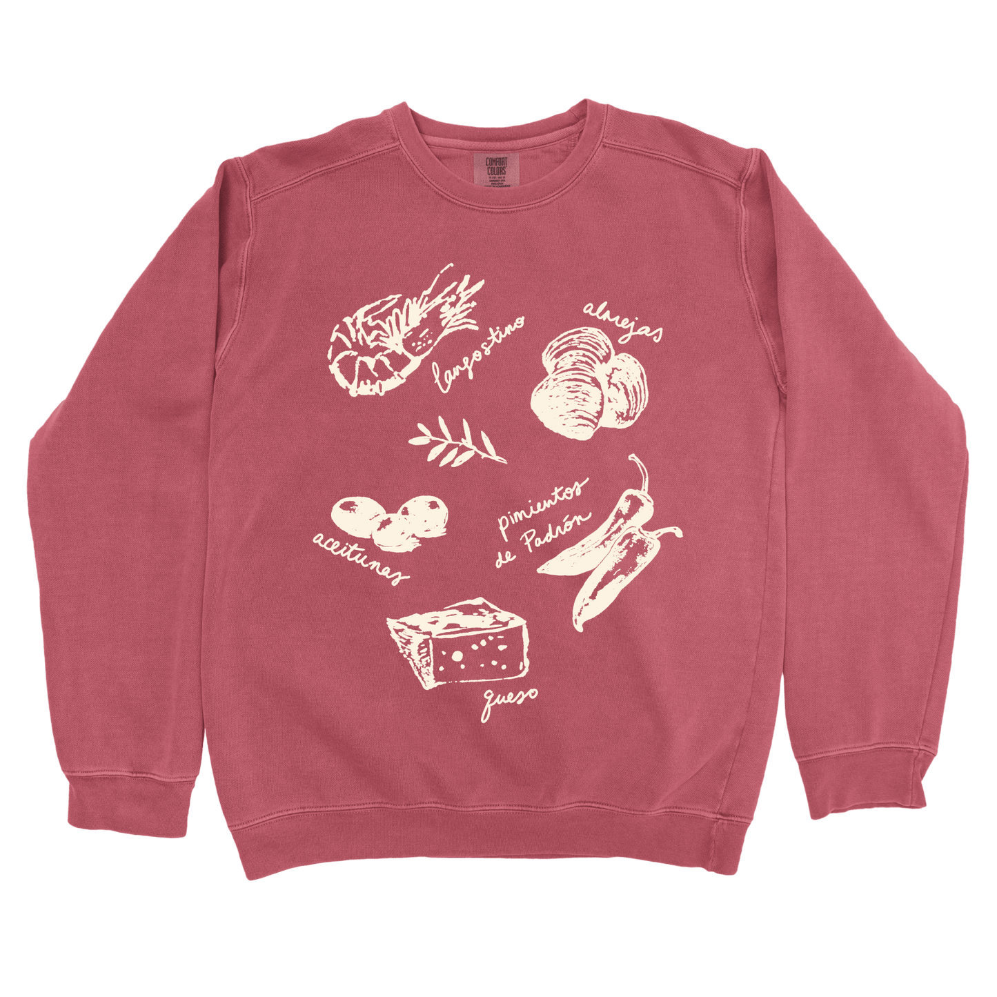 Sweatshirt Crimson / S Tapas: LaeMab Sweatshirt