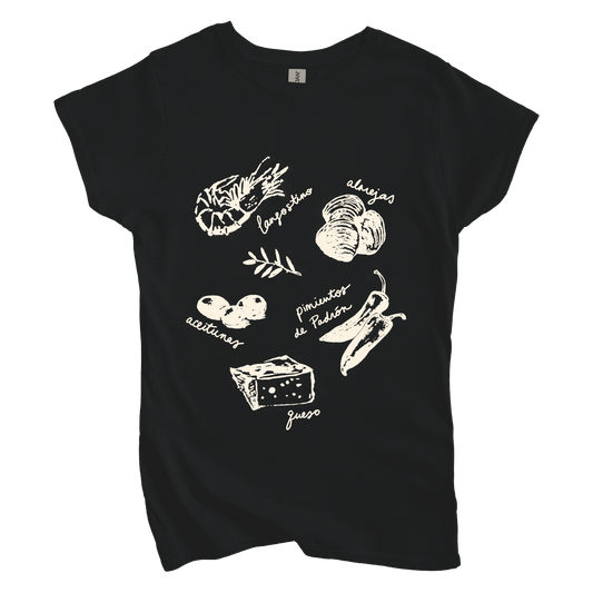 T-Shirt S / Black Tapas: LaeMab Women's Tee