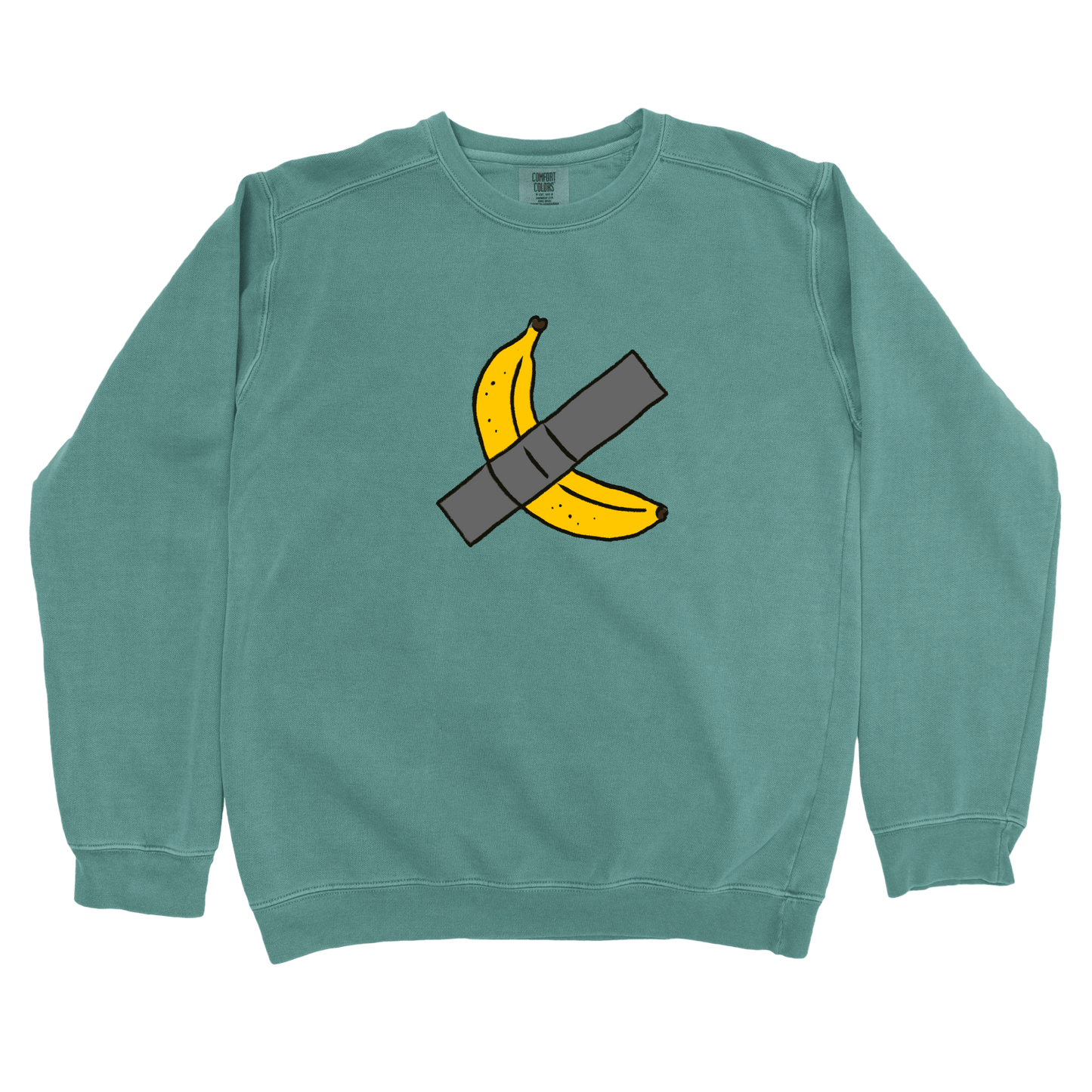 Sweatshirt Blue Spruce / S Taped Banana Sweatshirt