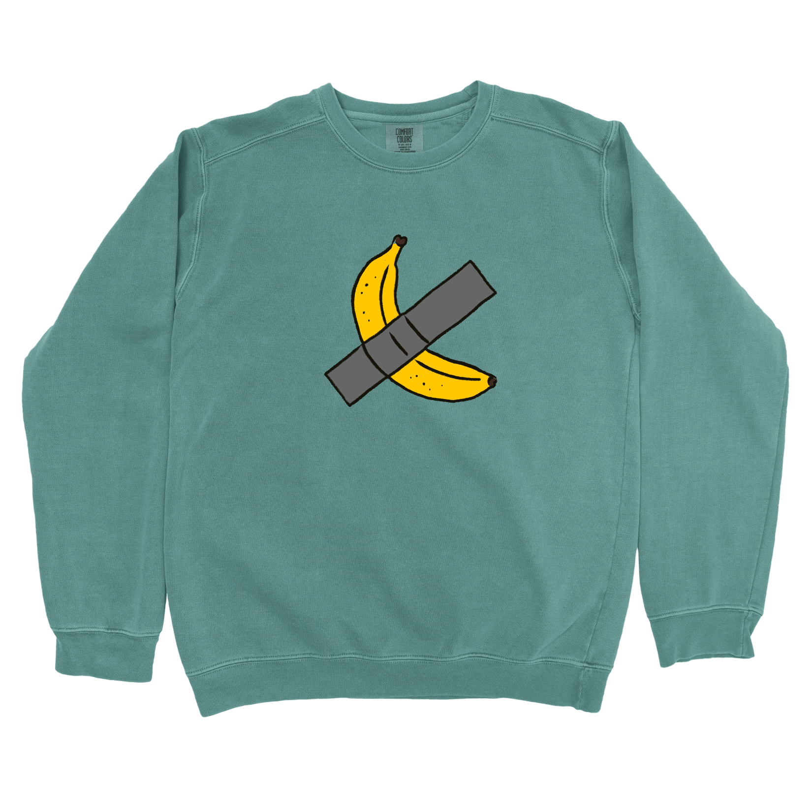 Sweatshirt Blue Spruce / S Taped Banana Sweatshirt