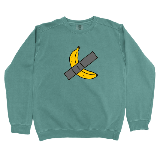 Sweatshirt Blue Spruce / S Taped Banana Sweatshirt