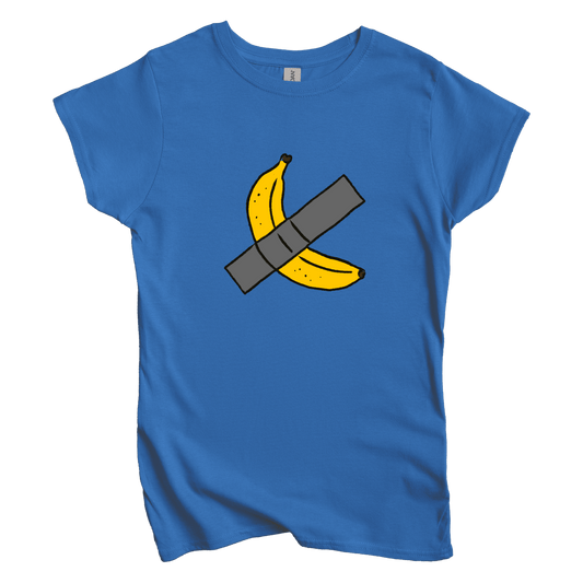 T-Shirt S / Royal Taped Banana Women's Tee