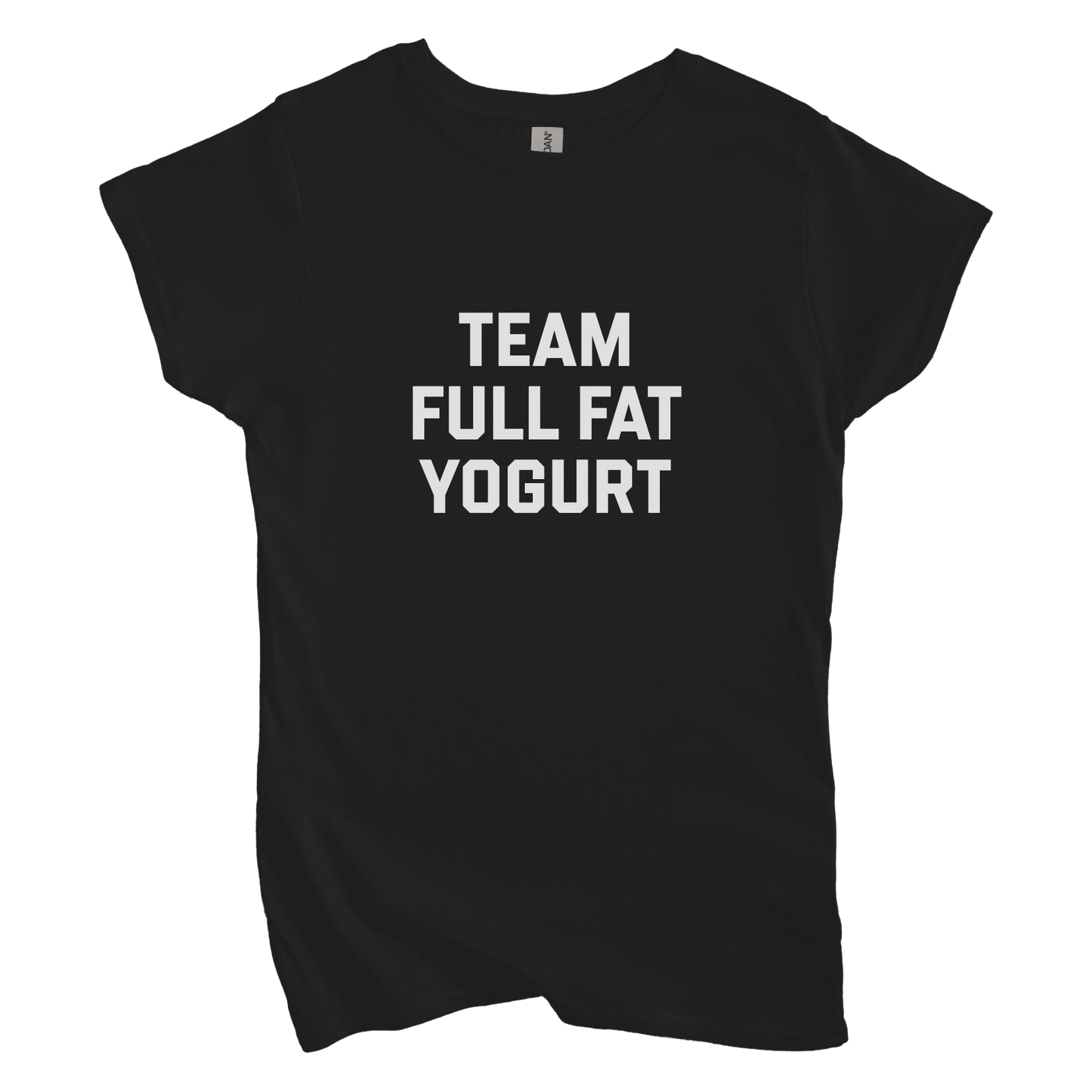 T-Shirt S / Black Team Full Fat Yogurt Women's Tee