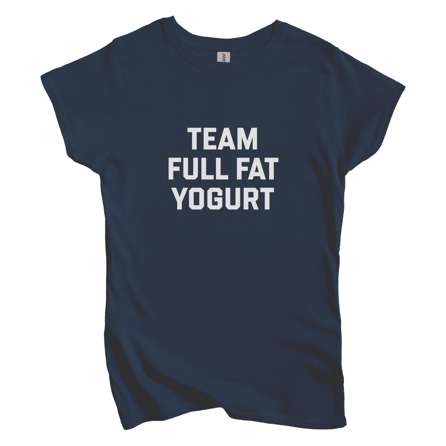 T-Shirt S / Navy Team Full Fat Yogurt Women's Tee