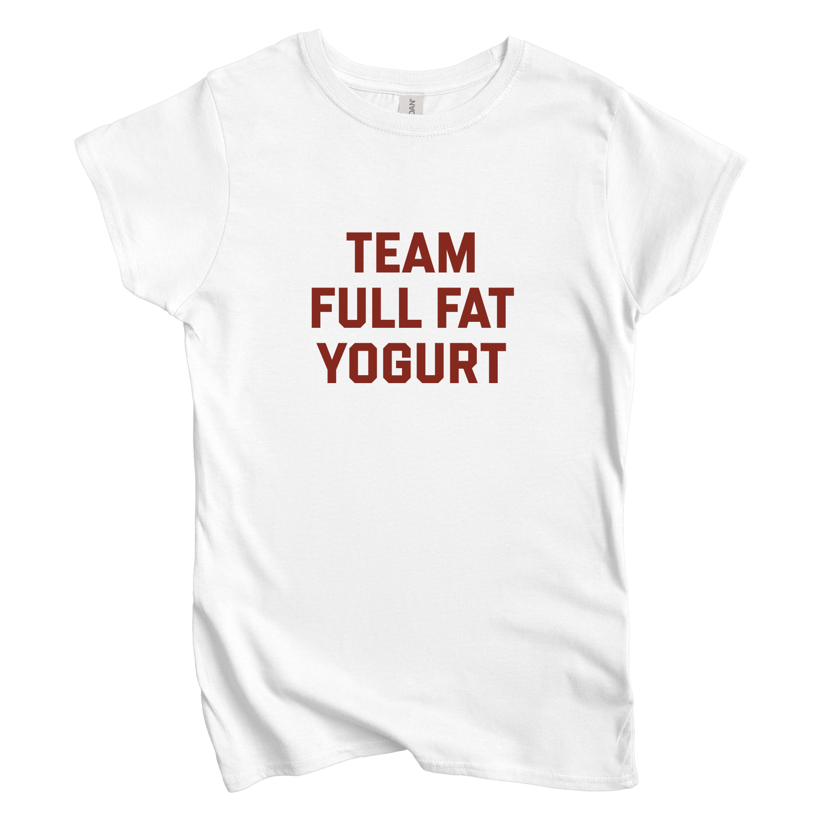 T-Shirt S / White Team Full Fat Yogurt Women's Tee