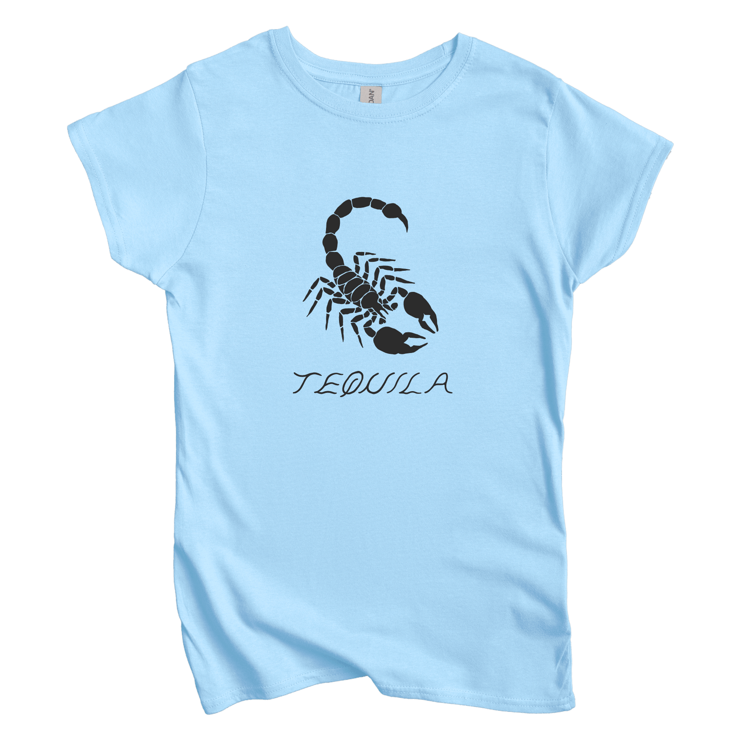 T-Shirt S / Light Blue Tequila Scorpion Women's Tee