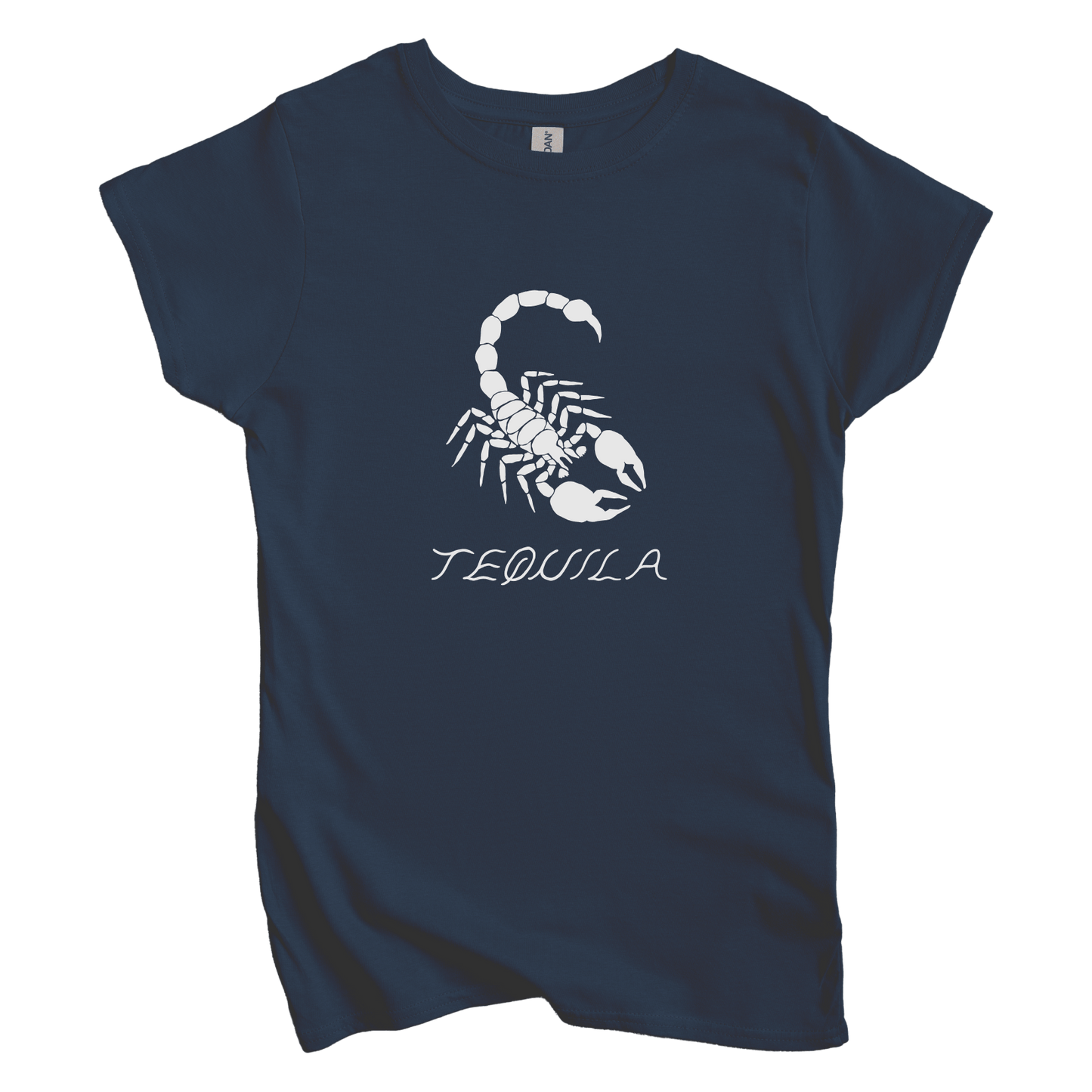 T-Shirt S / Navy Tequila Scorpion Women's Tee