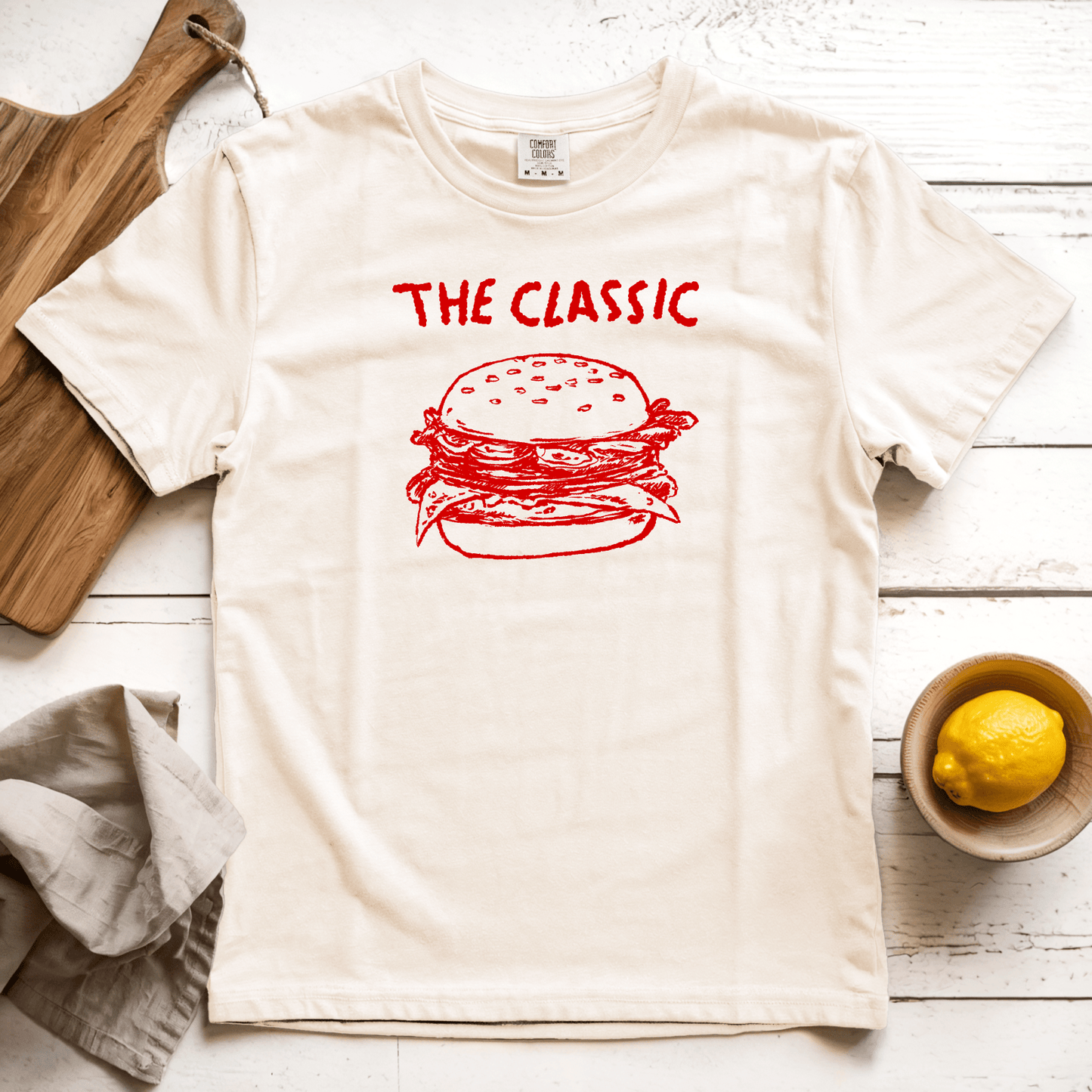 T-Shirts Ivory / S The Classic: Rusted Work
