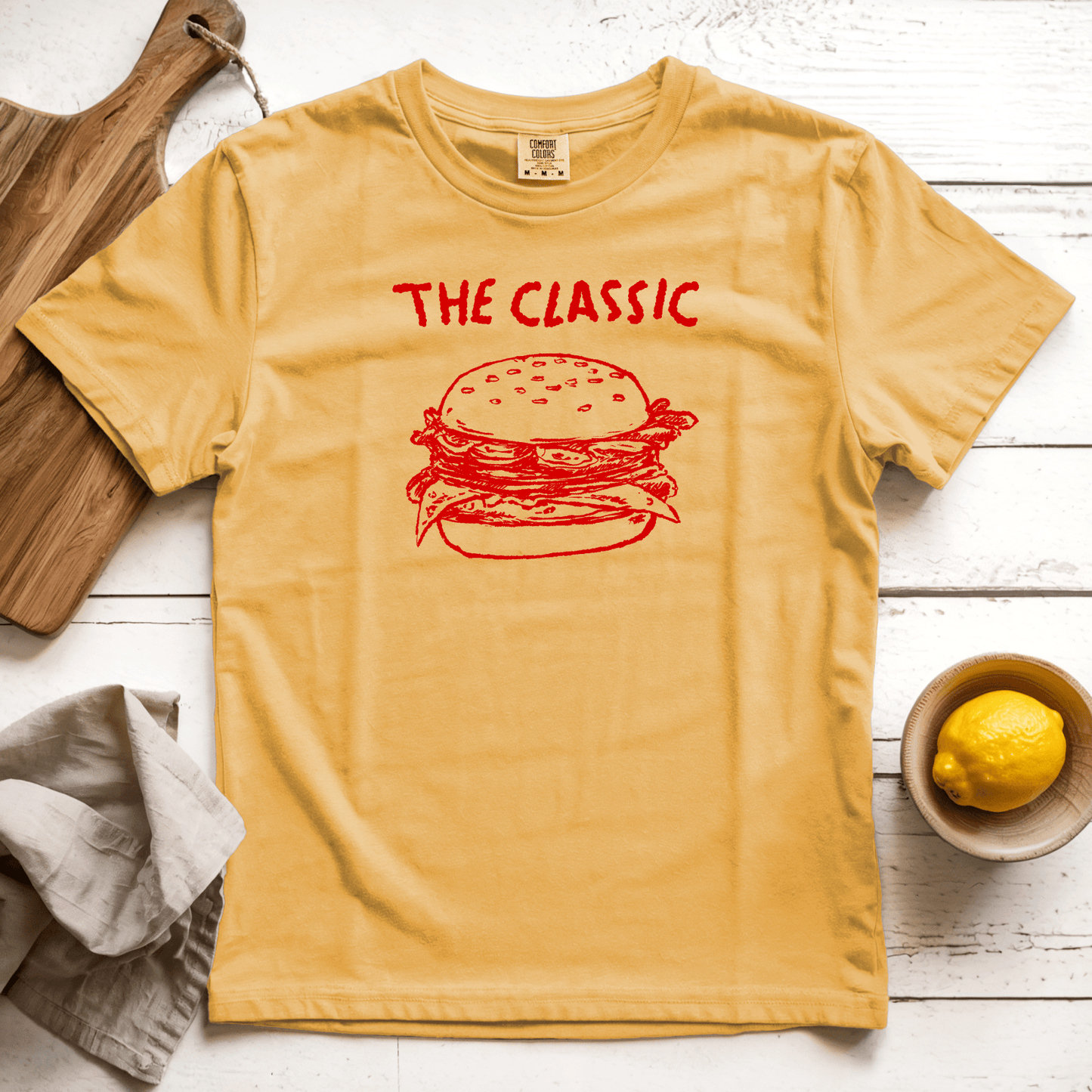 T-Shirts Mustard / S The Classic: Rusted Work