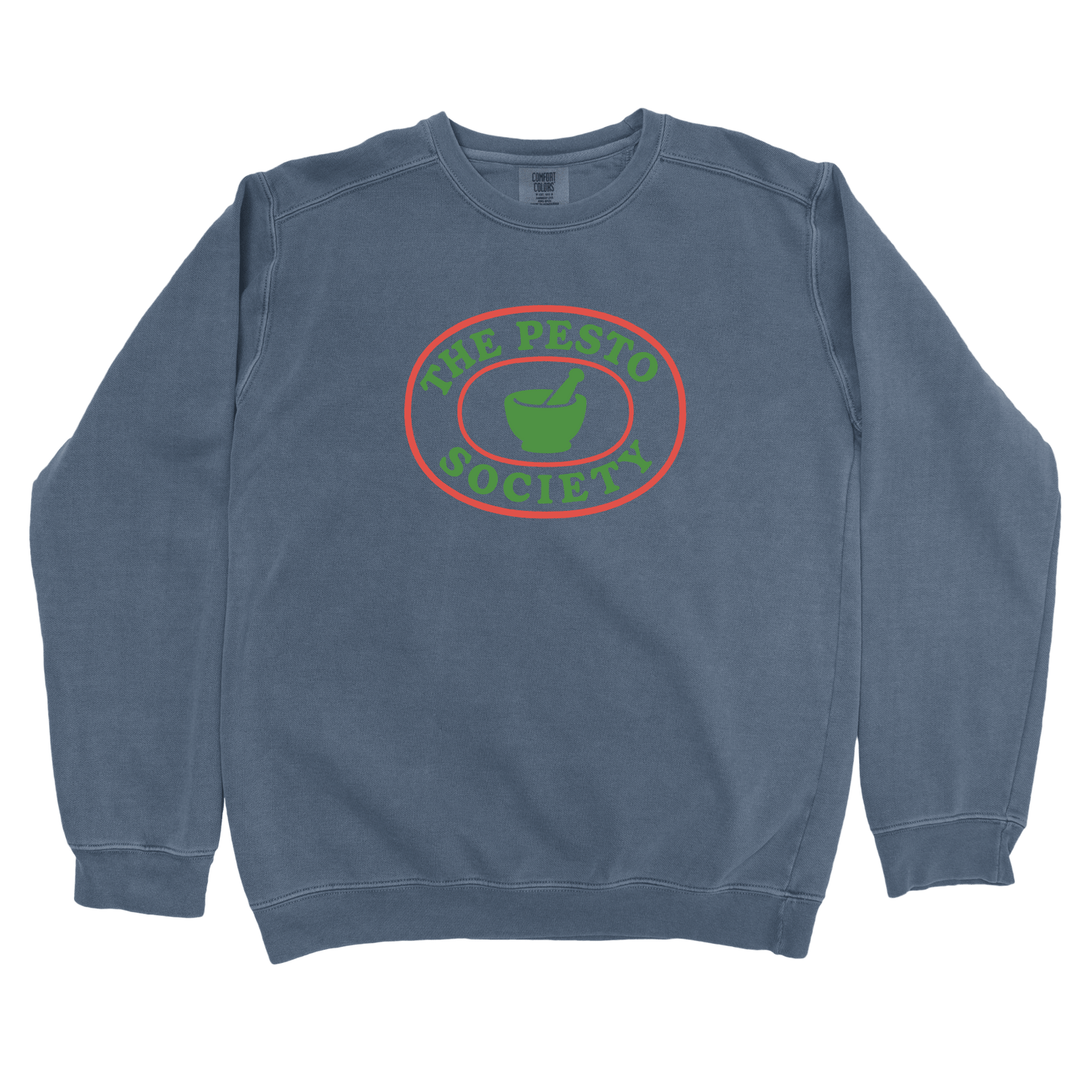 Sweatshirt Denim / S The Pesto Society Sweatshirt