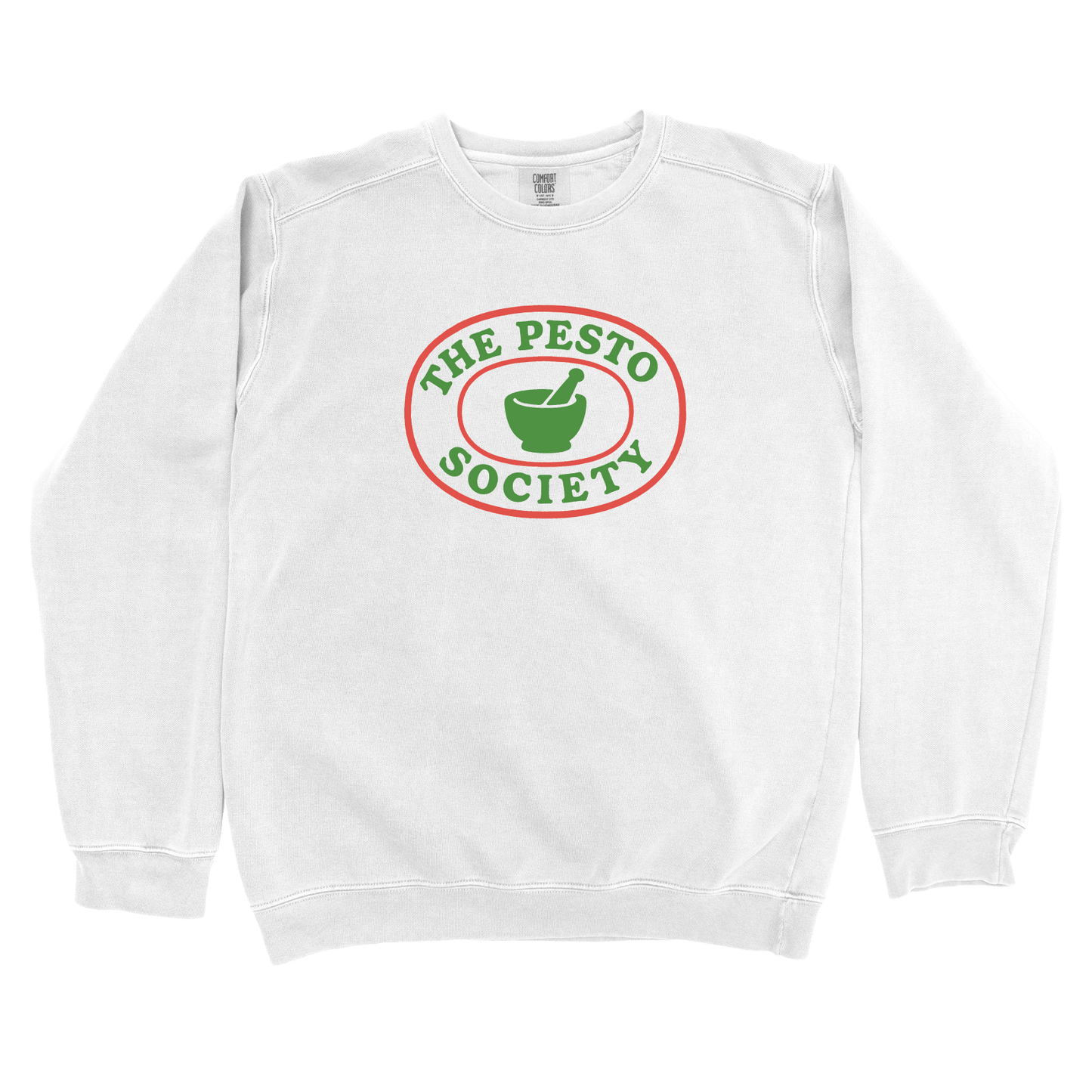 Sweatshirt White / S The Pesto Society Sweatshirt