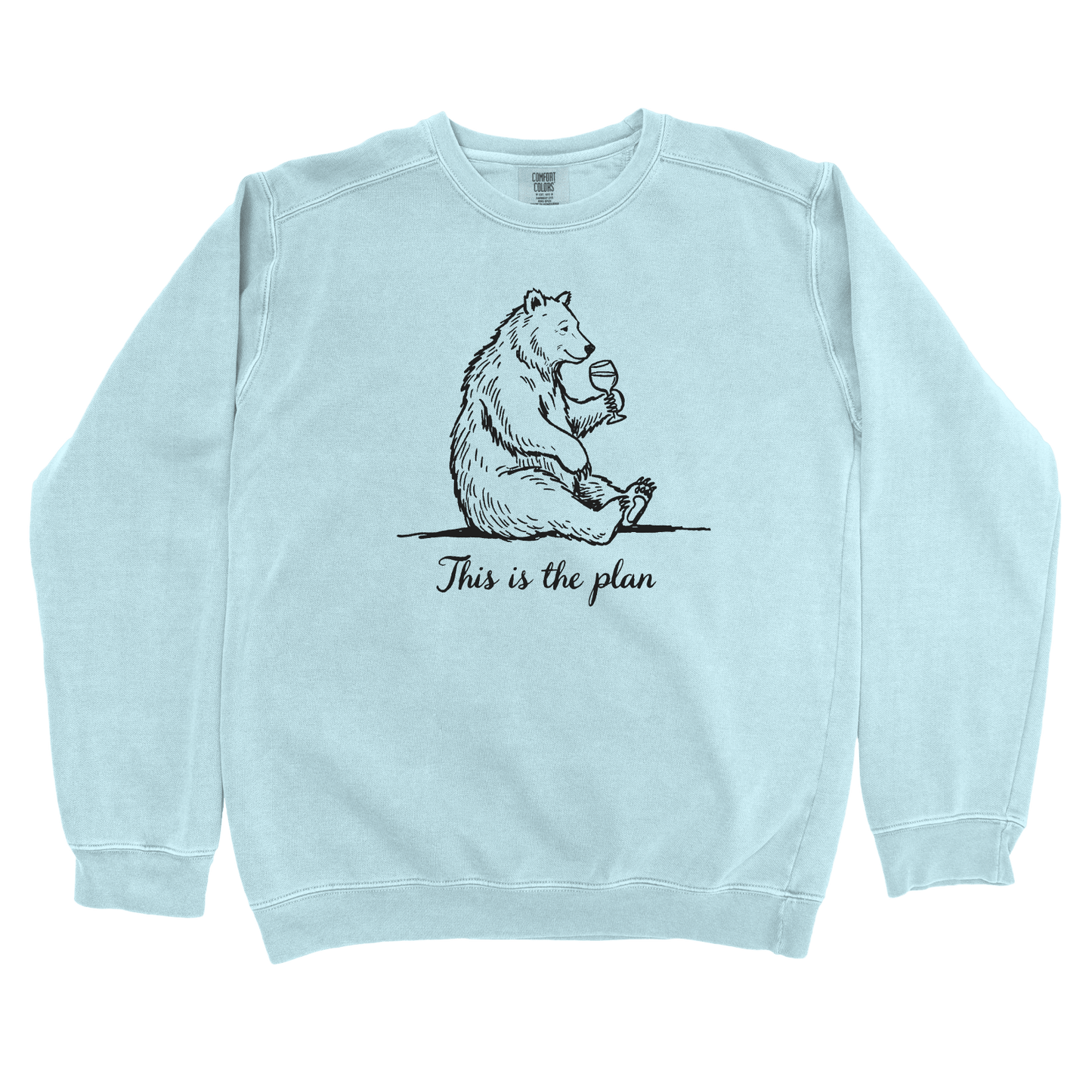 T-Shirts Chambray / S This is the Plan Sweatshirt