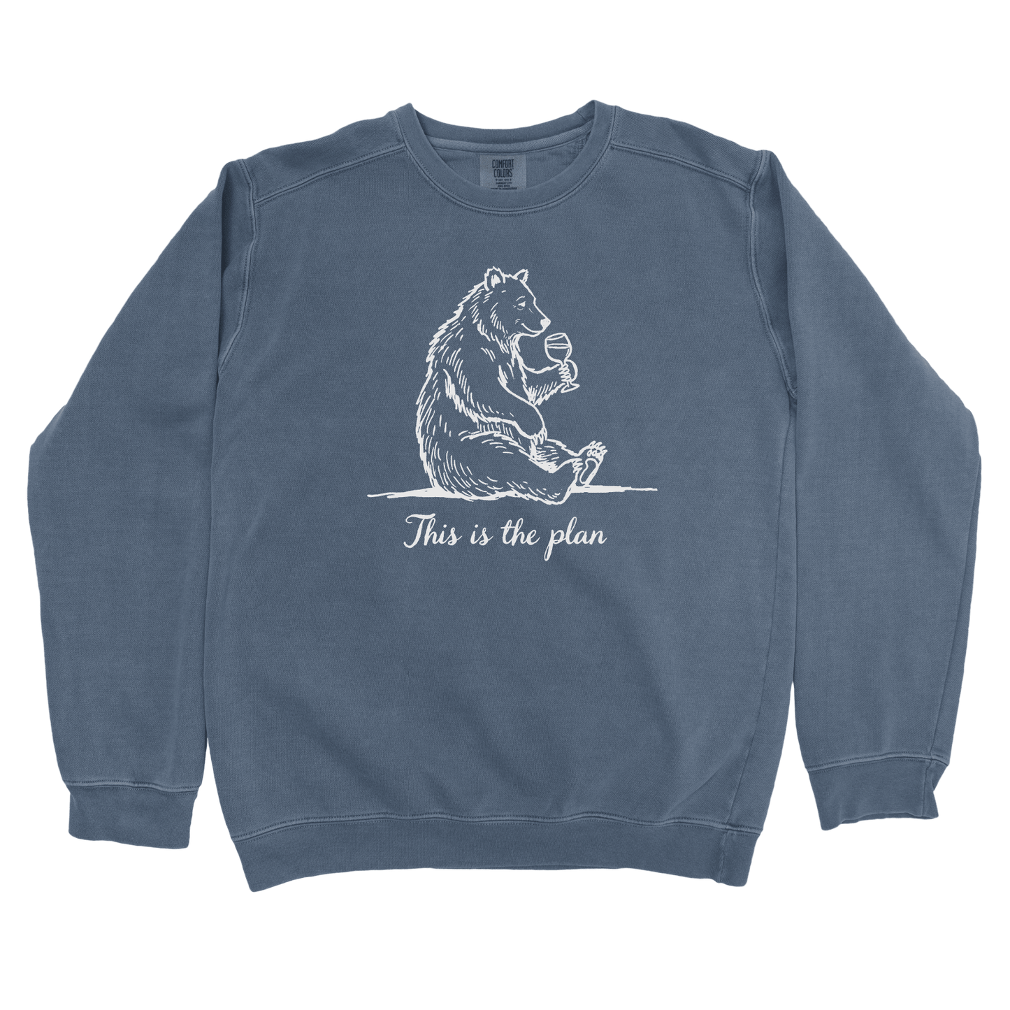 T-Shirts Denim / S This is the Plan Sweatshirt