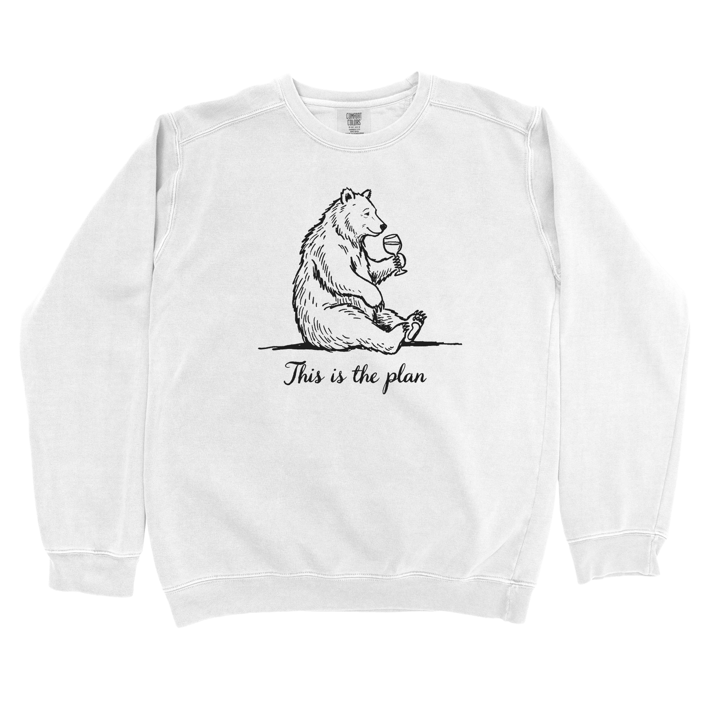 T-Shirts White / S This is the Plan Sweatshirt