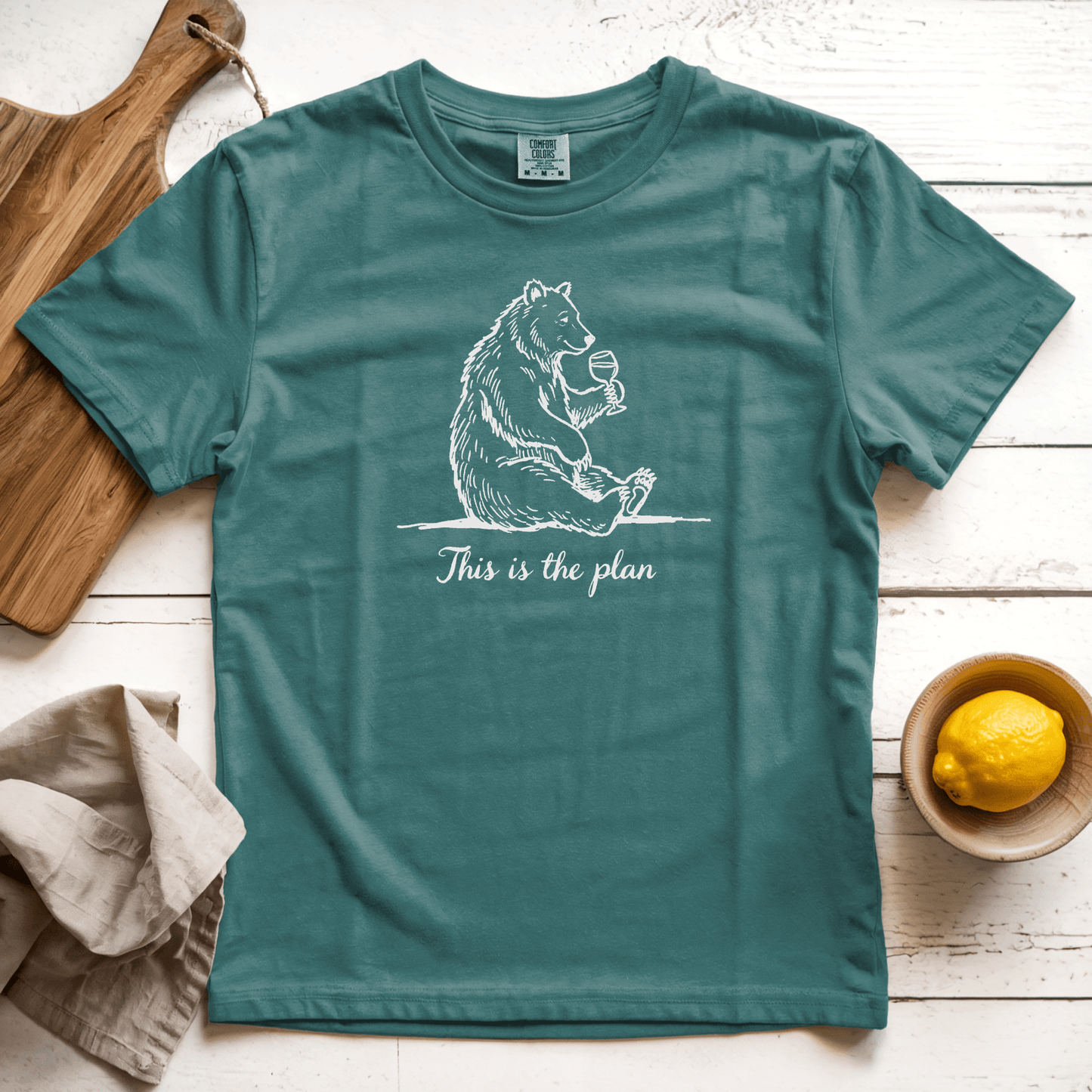 T-Shirts Blue Spruce / S This is the Plan