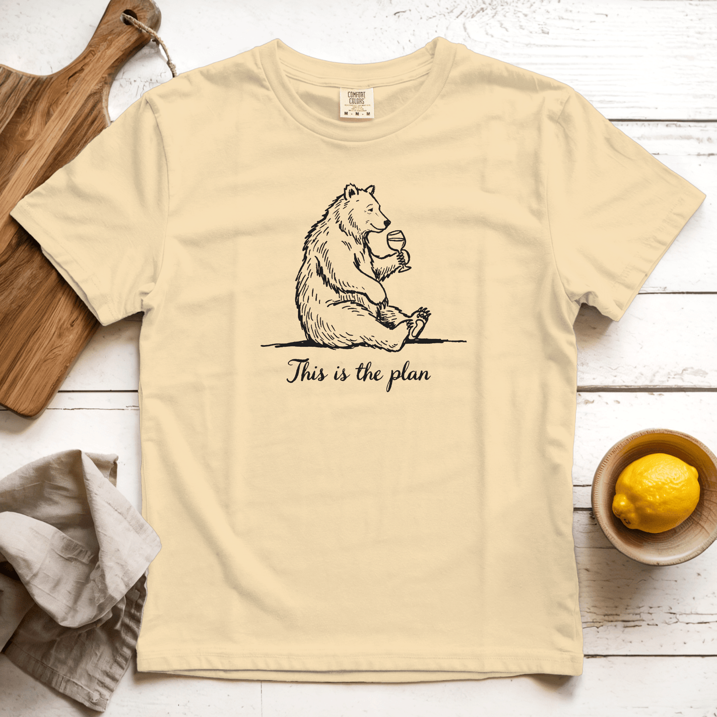 T-Shirts Butter / S This is the Plan
