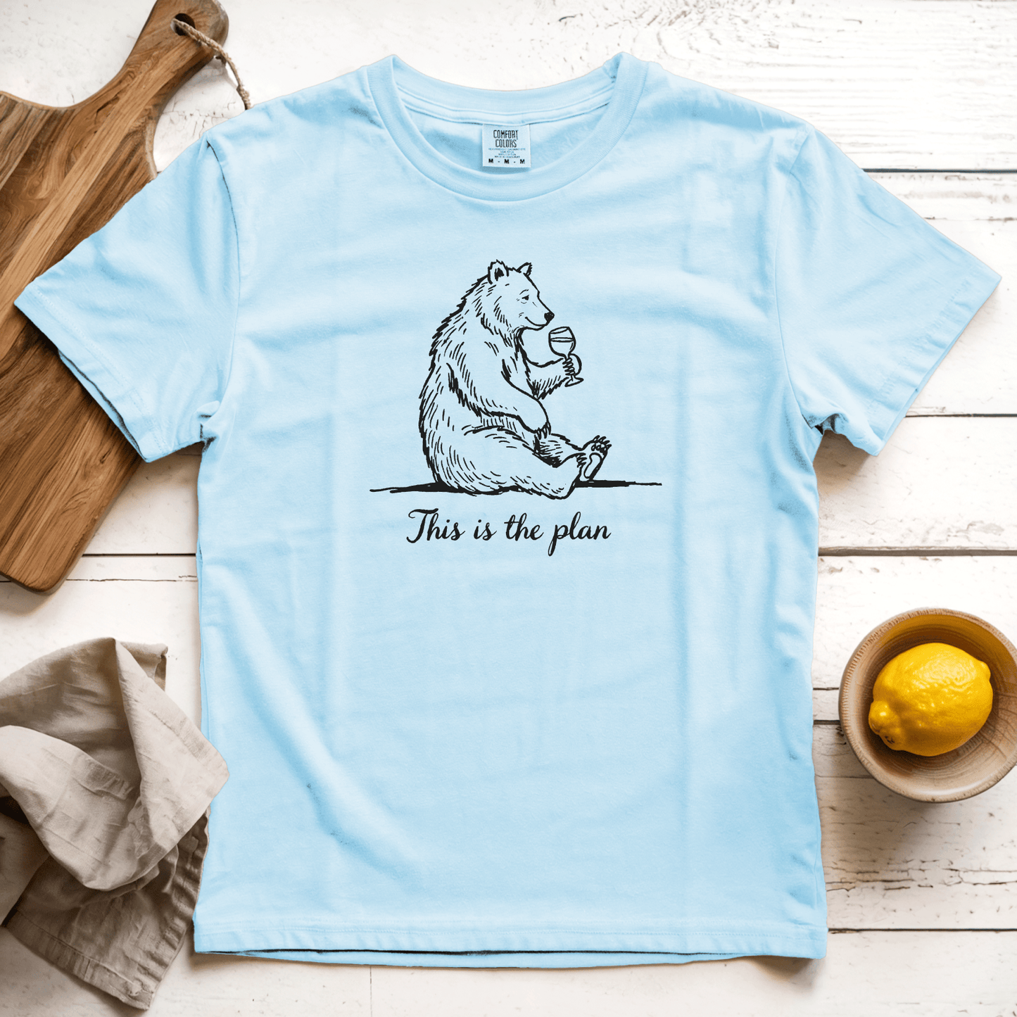 T-Shirts Chambray / S This is the Plan