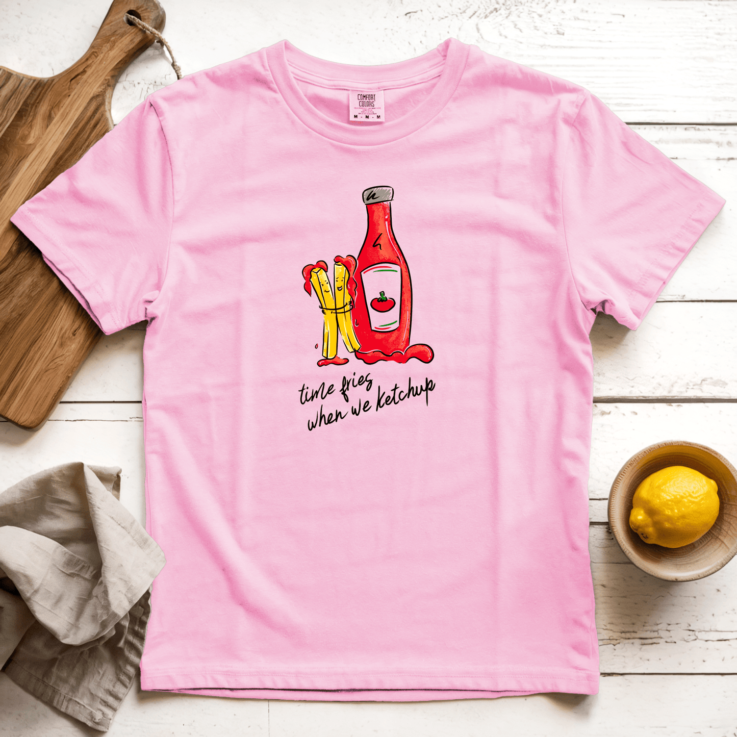 T-Shirt Blossom / S Time Fries: Micro Barbi