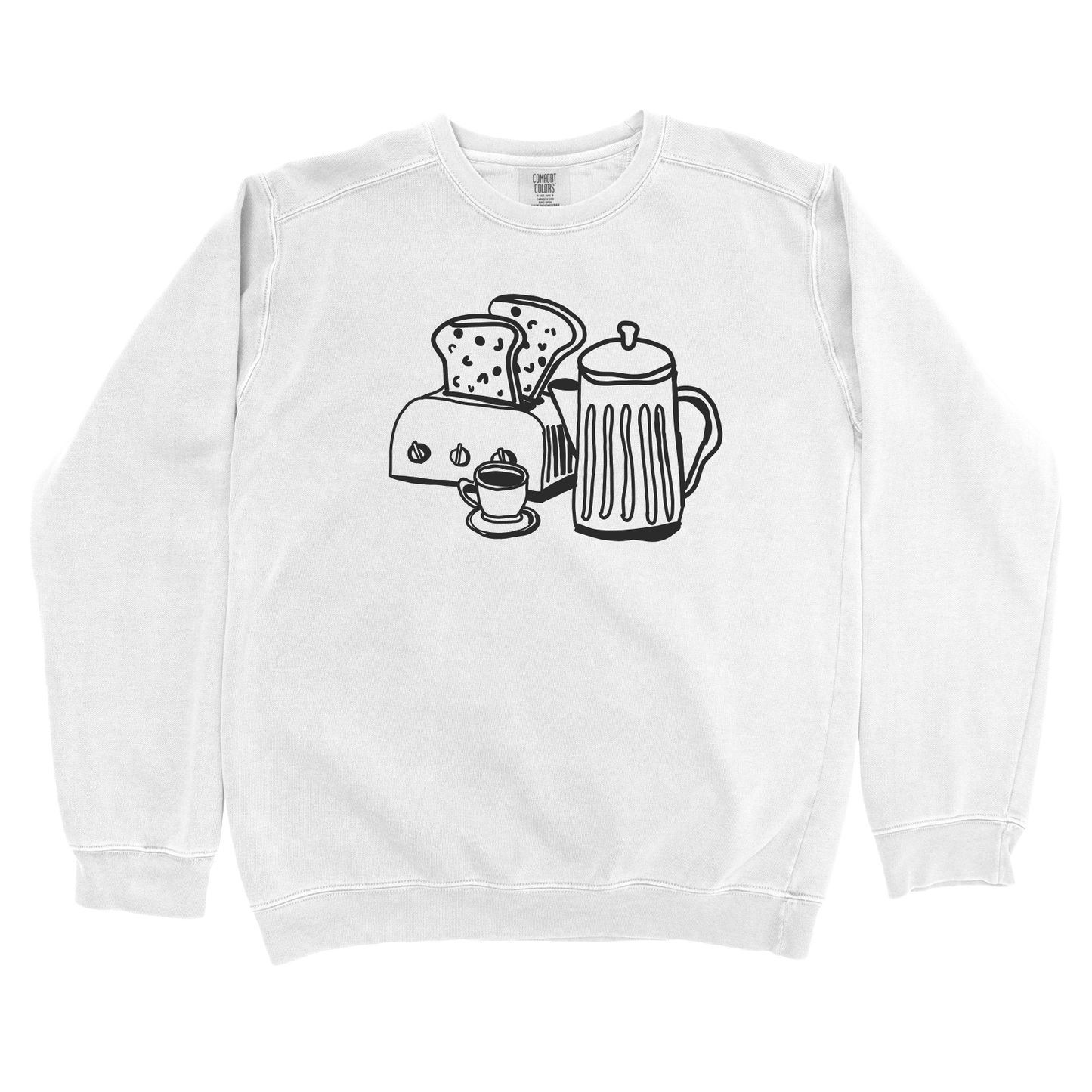 T-Shirts White / S Toast & Press: Sae Karepe Sweatshirt