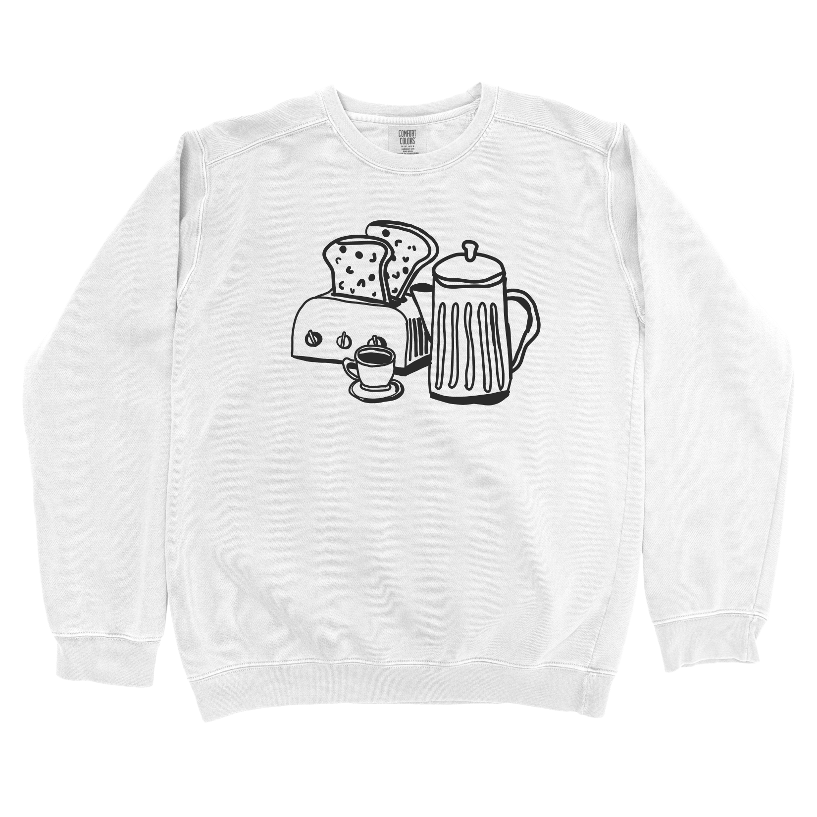 T-Shirts White / S Toast & Press: Sae Karepe Sweatshirt