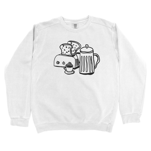 T-Shirts White / S Toast & Press: Sae Karepe Sweatshirt